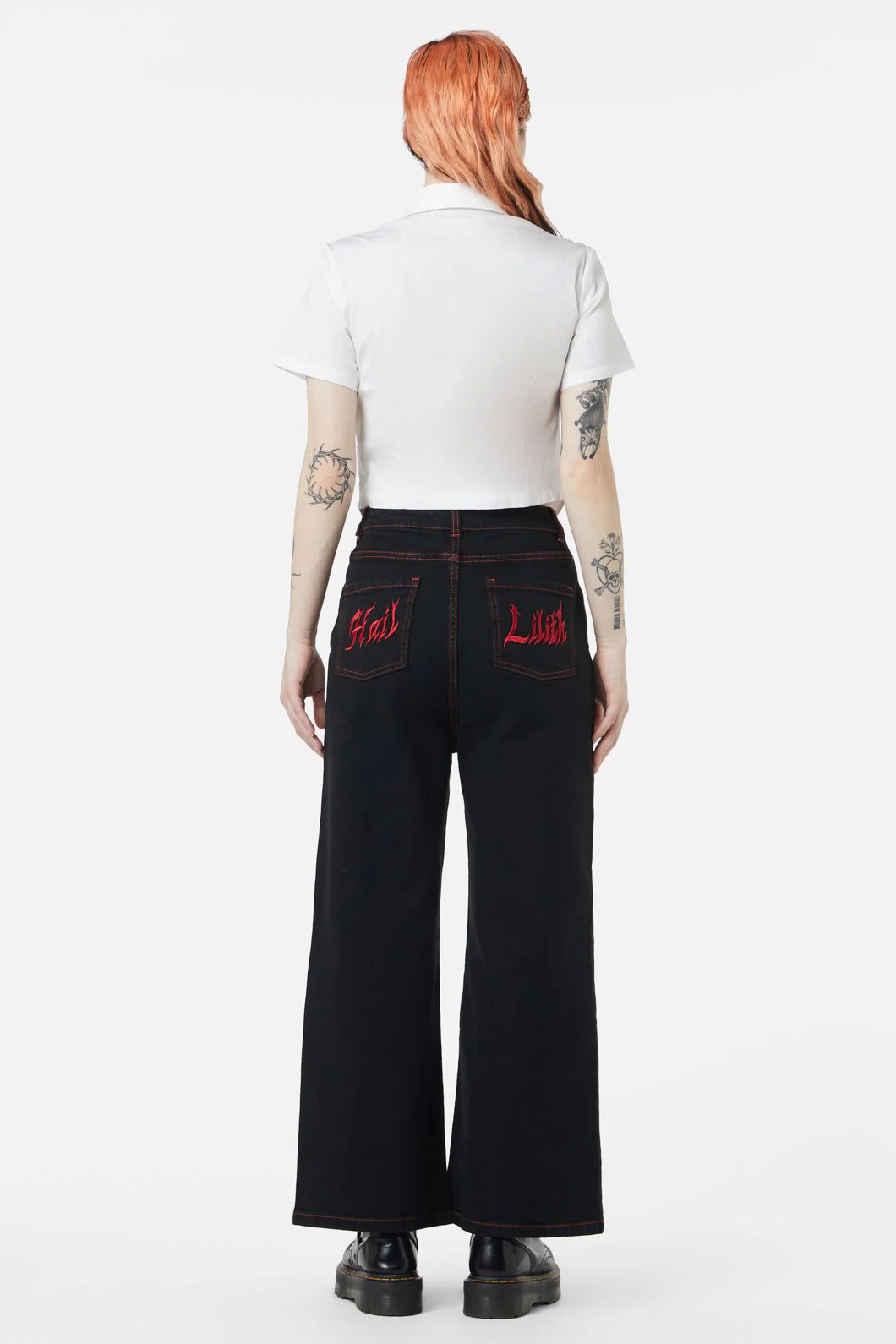 Eliza Lace Up Blouse - Image 4
