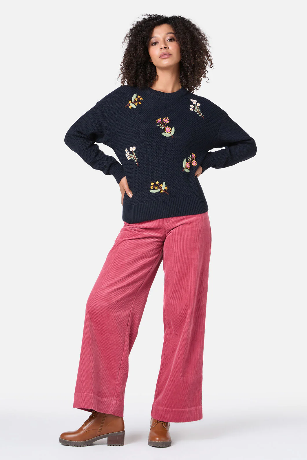 Elsie Embroidered Jumper - Image 4
