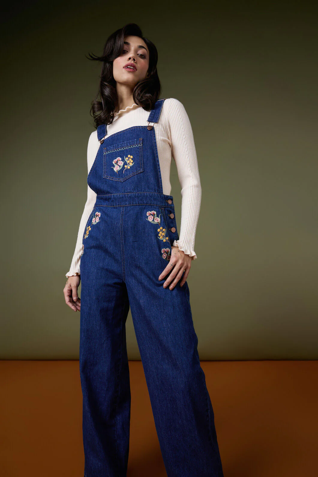Elsie Embroidered Overall - Image 6
