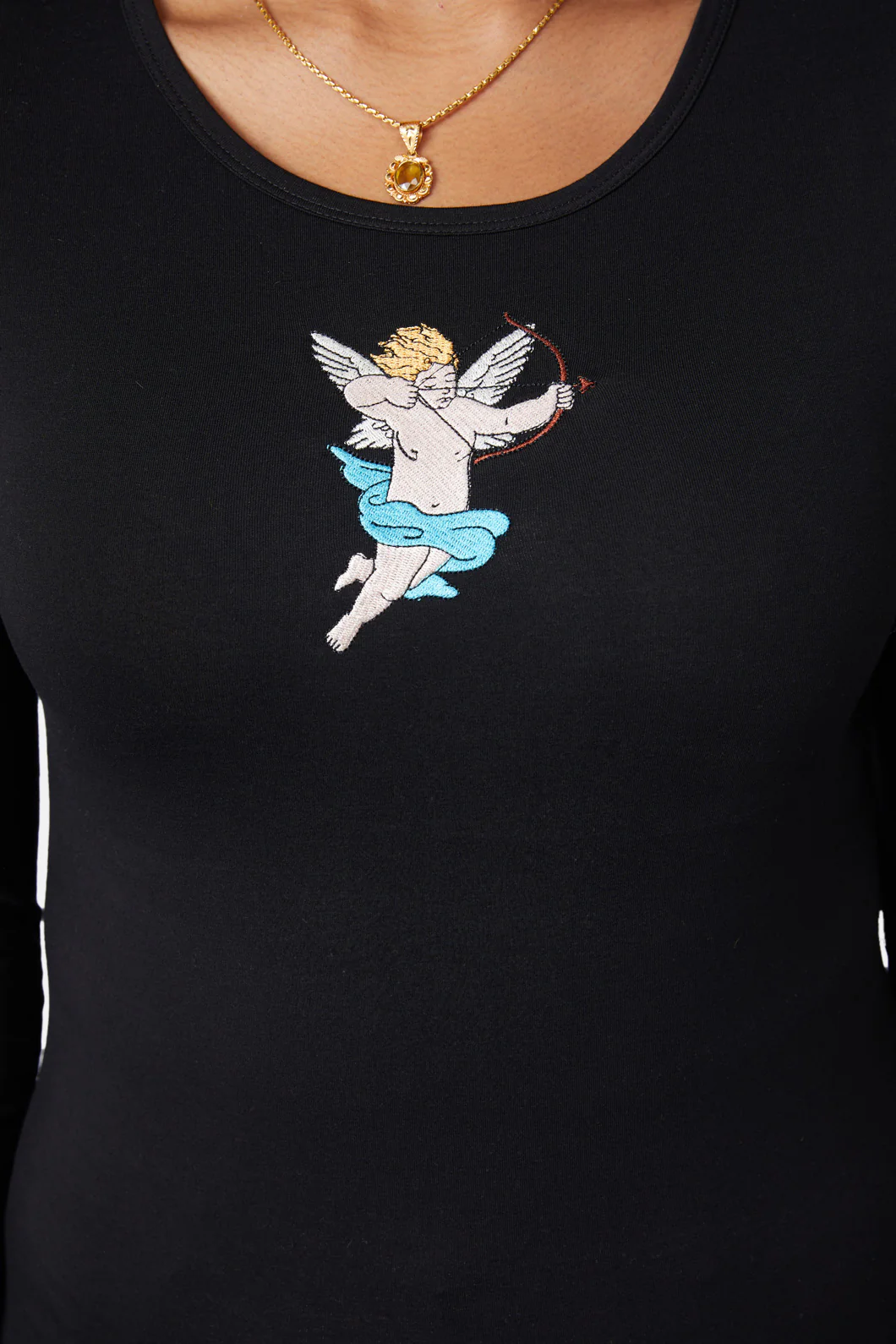 Embroidered Cherub Top - Image 6