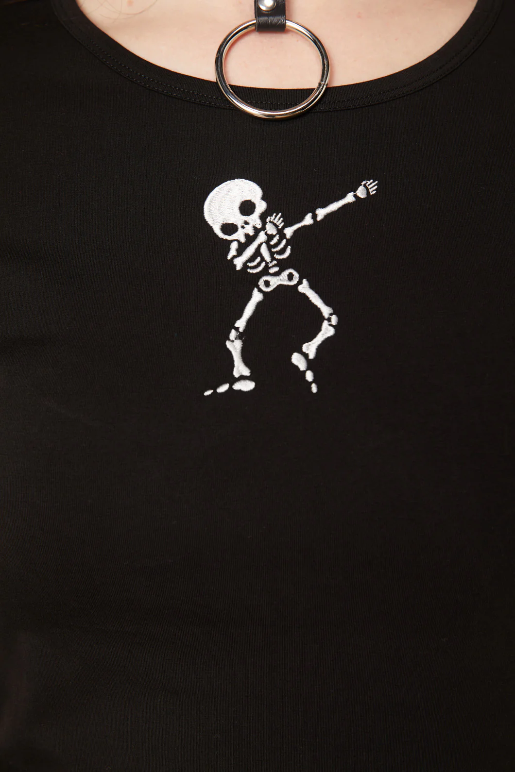 Embroidered Skeleton Top - Image 5