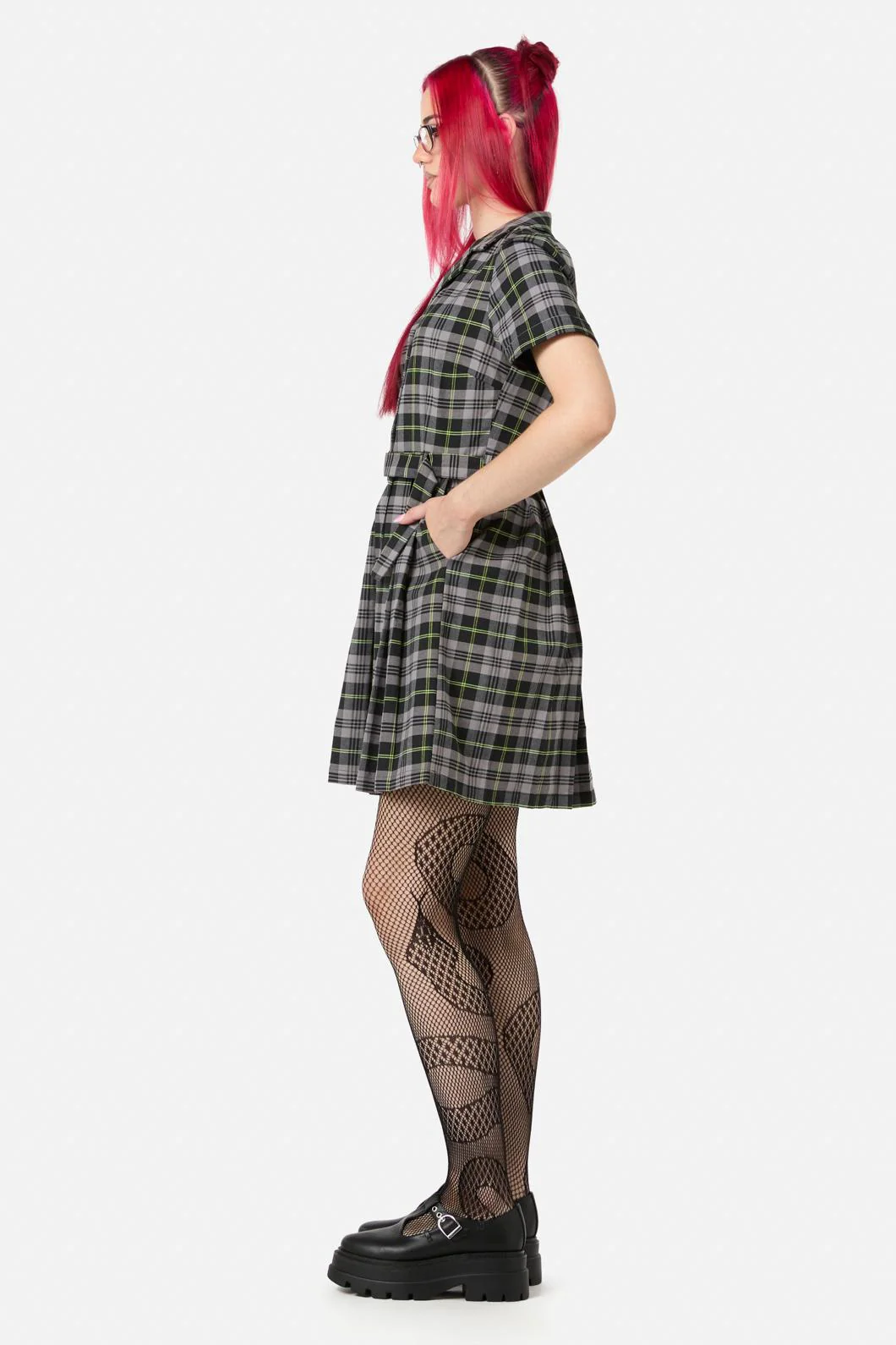 Encounter Tartan Dress - Image 3