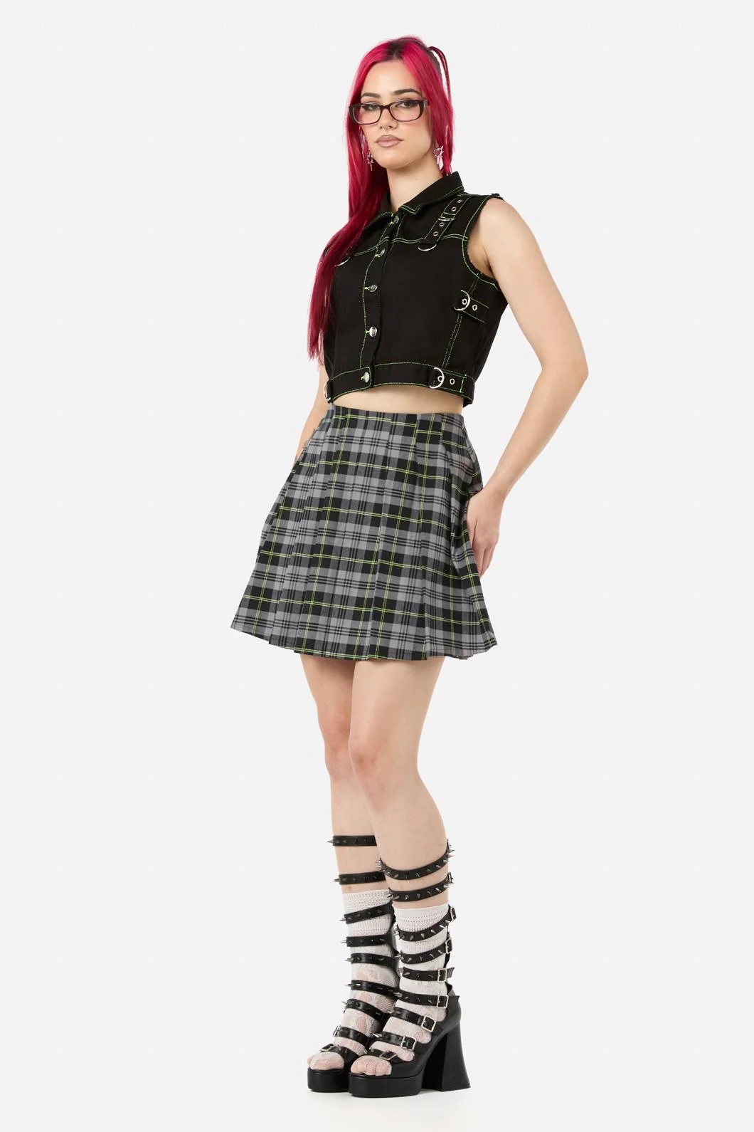 Encounter Tartan Skort - Image 4