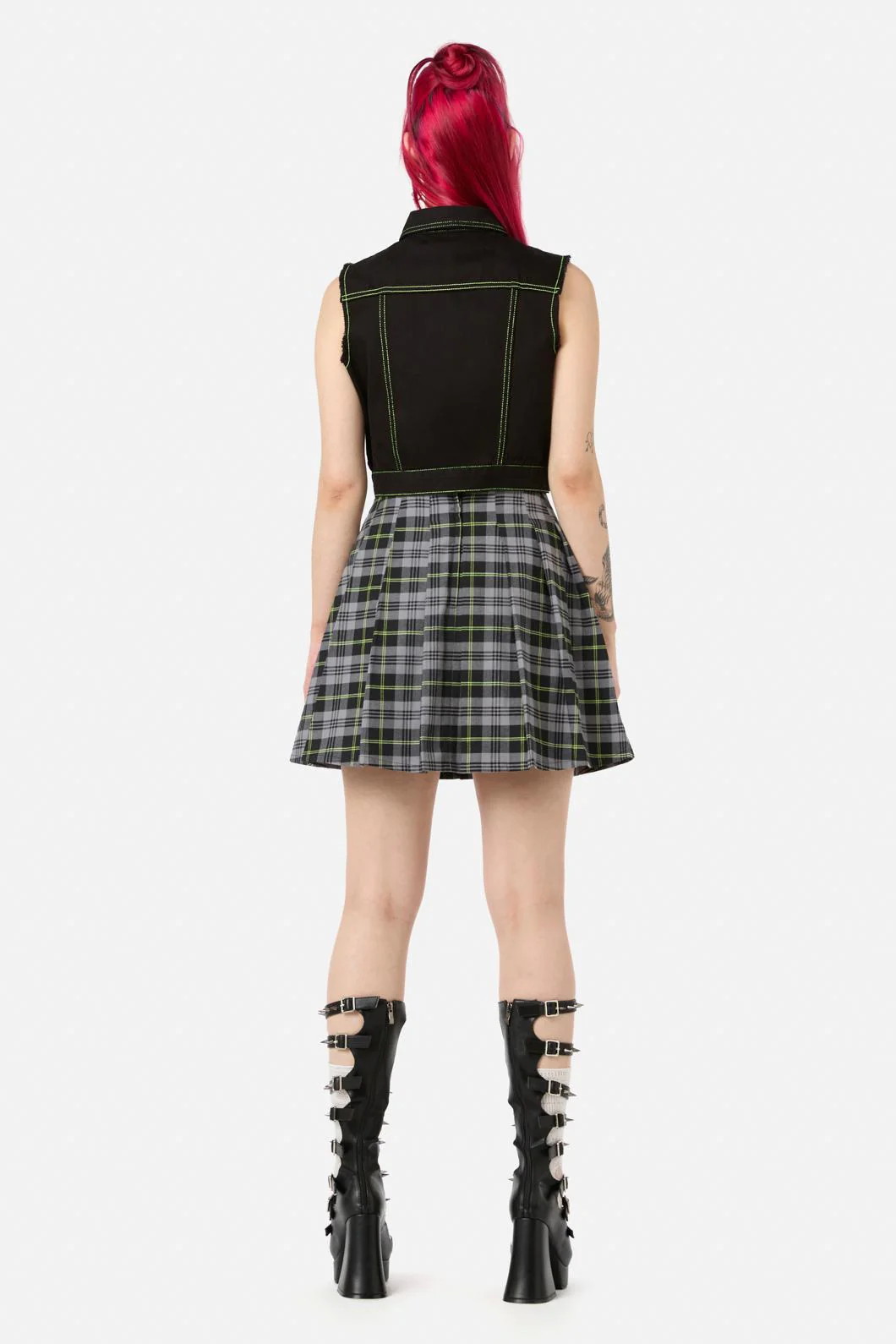Encounter Tartan Skort - Image 5