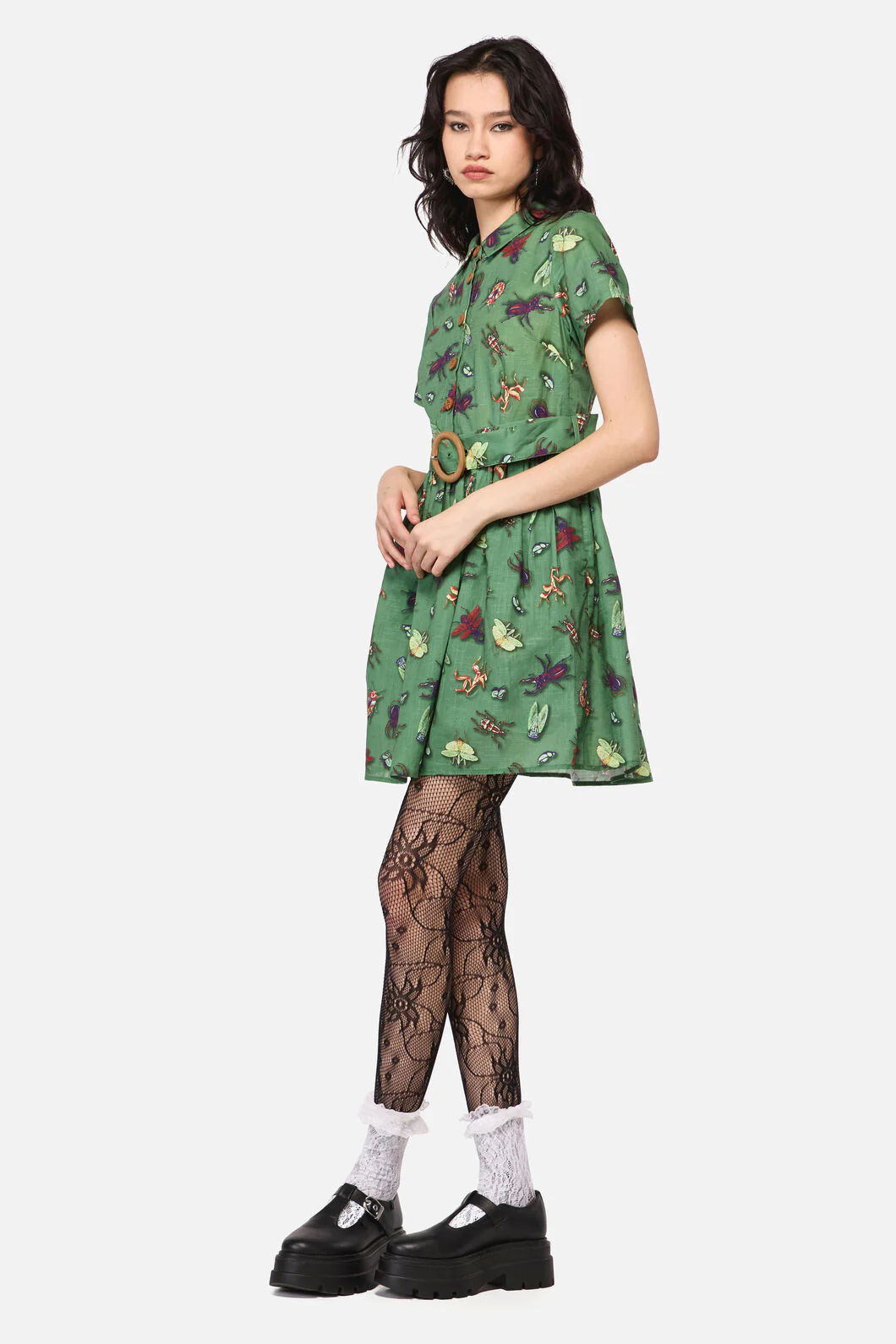 Entomology Print Dress - Image 2