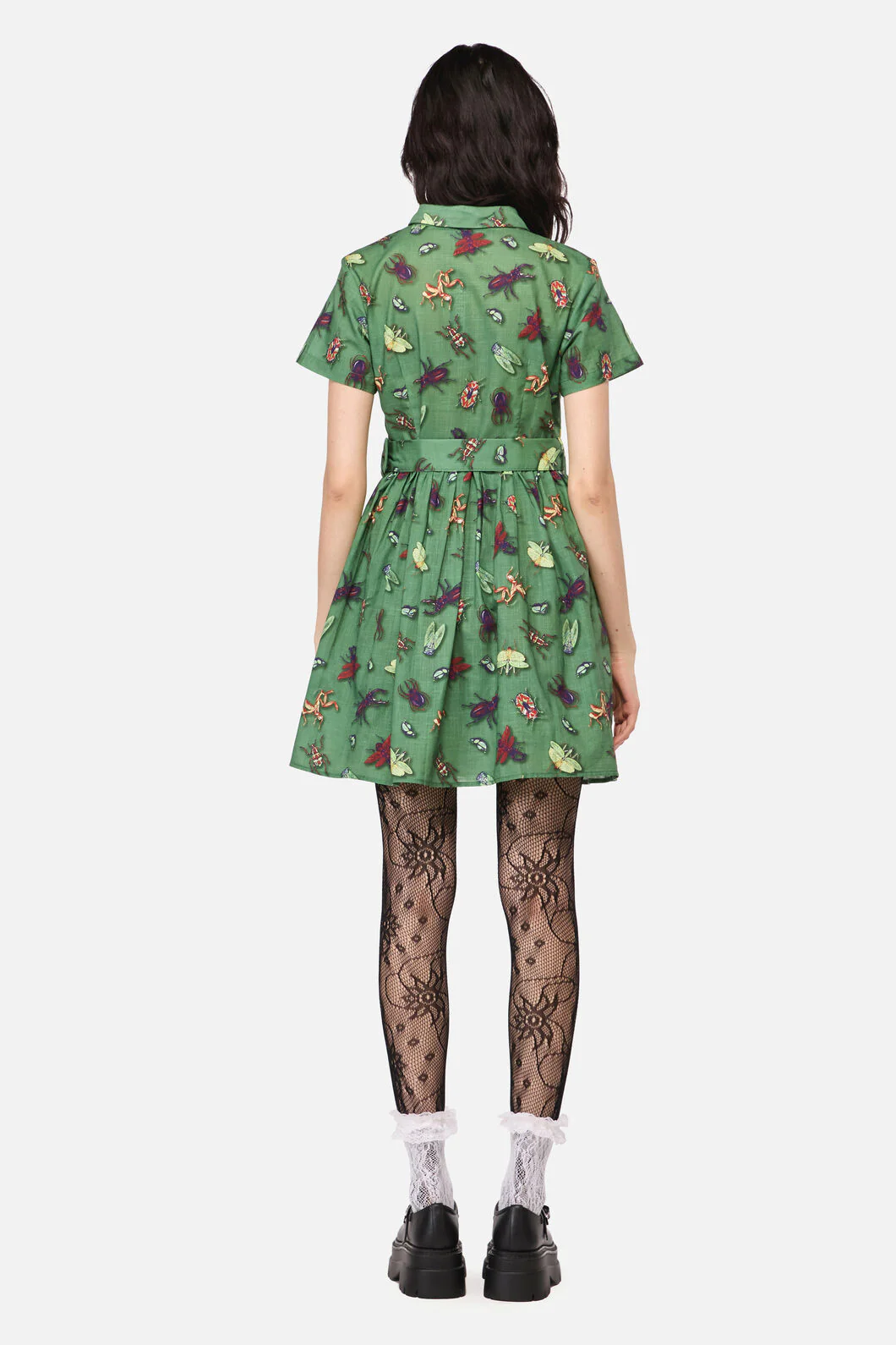 Entomology Print Dress - Image 3