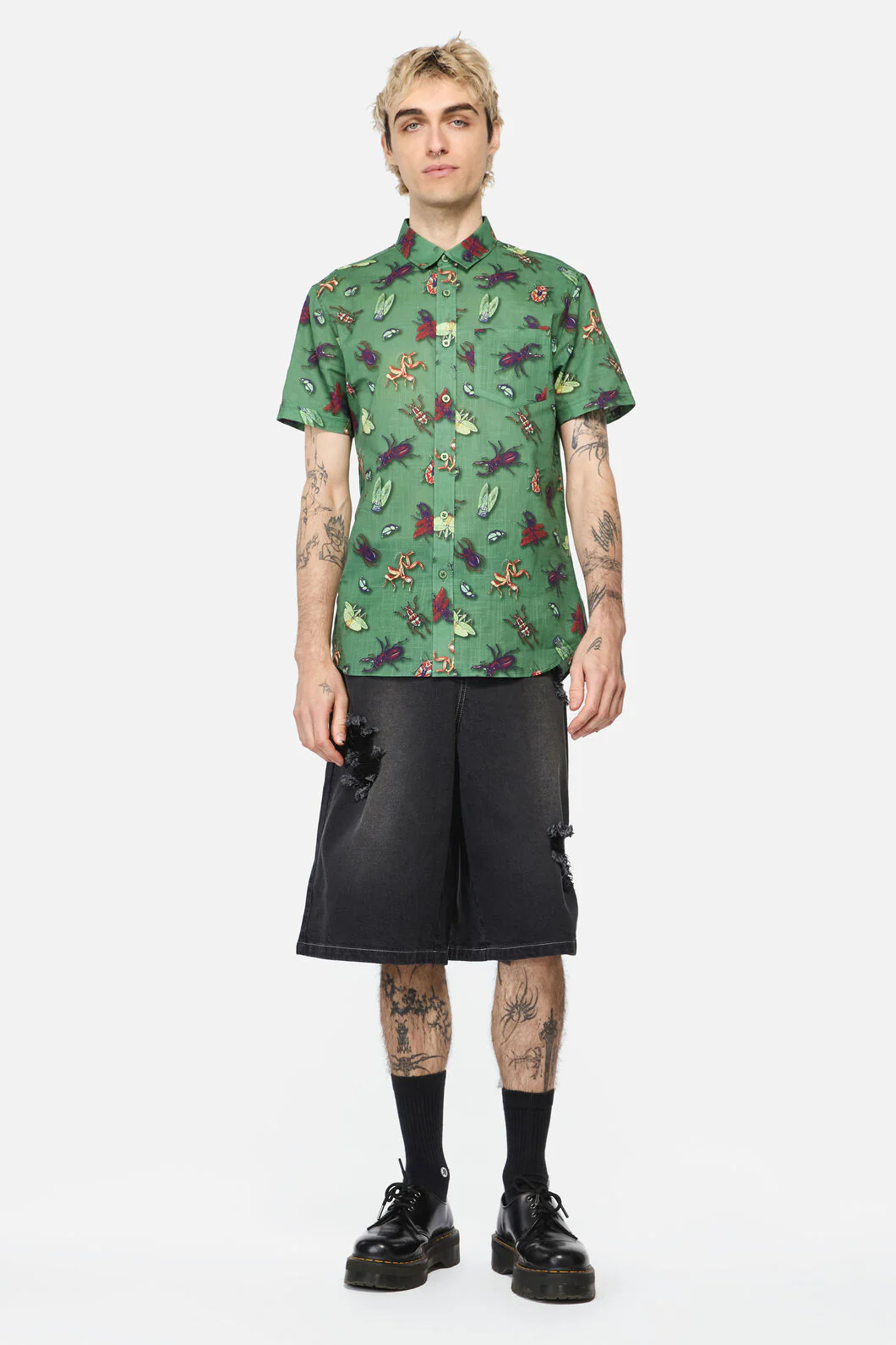 Entomology Printed SS Shirt - Image 4