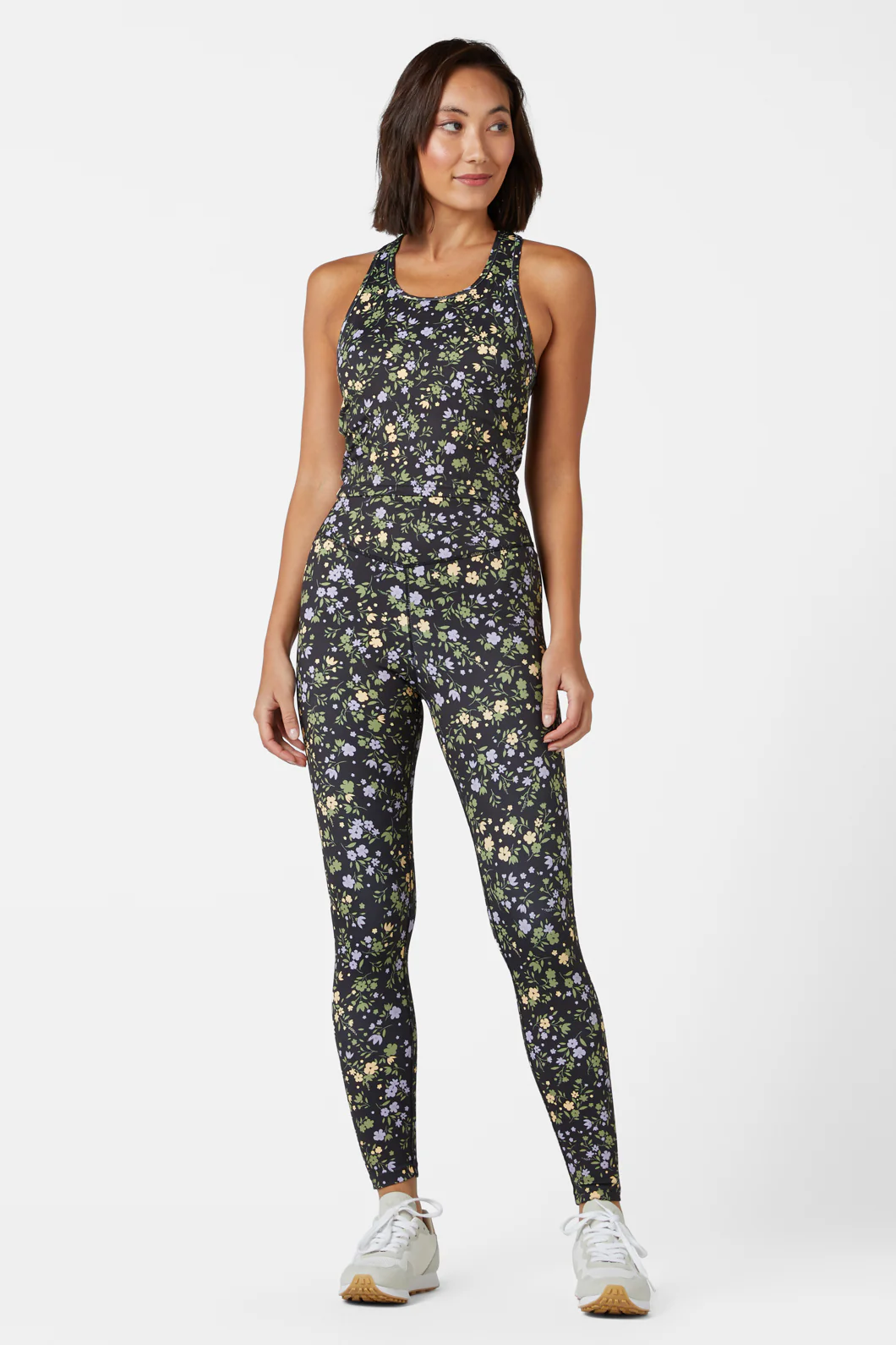 Erika Floral Cropped Tank - Image 2