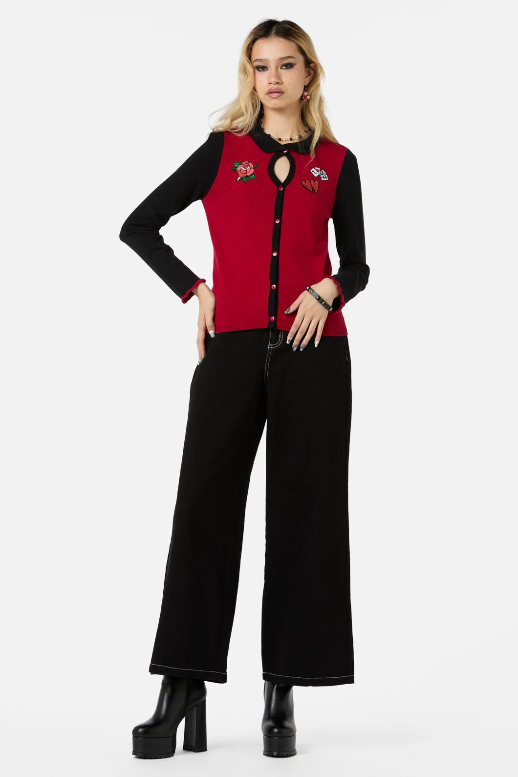 Eros Contrast Cardi - Image 2