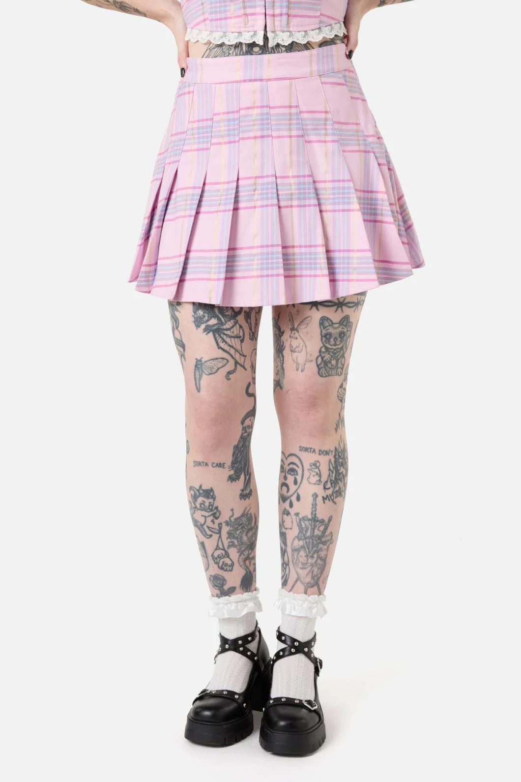 ETA Tartan Skort - Image 4