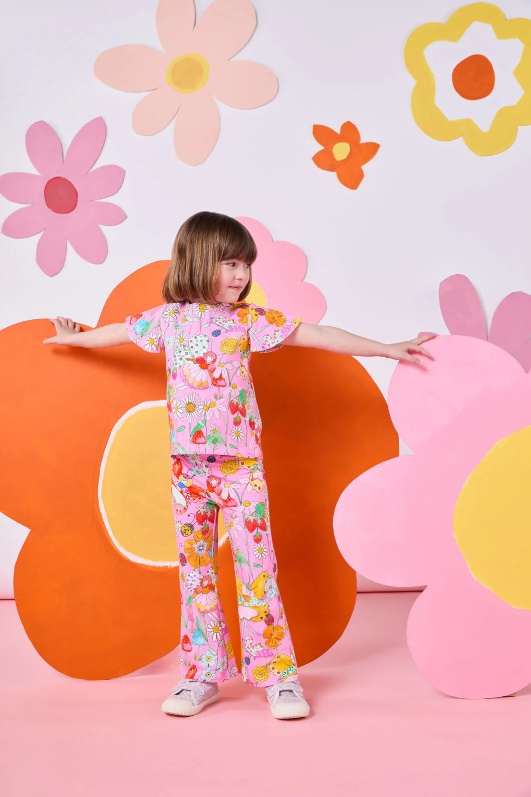 Fairies Kids Flared Legging - Image 2