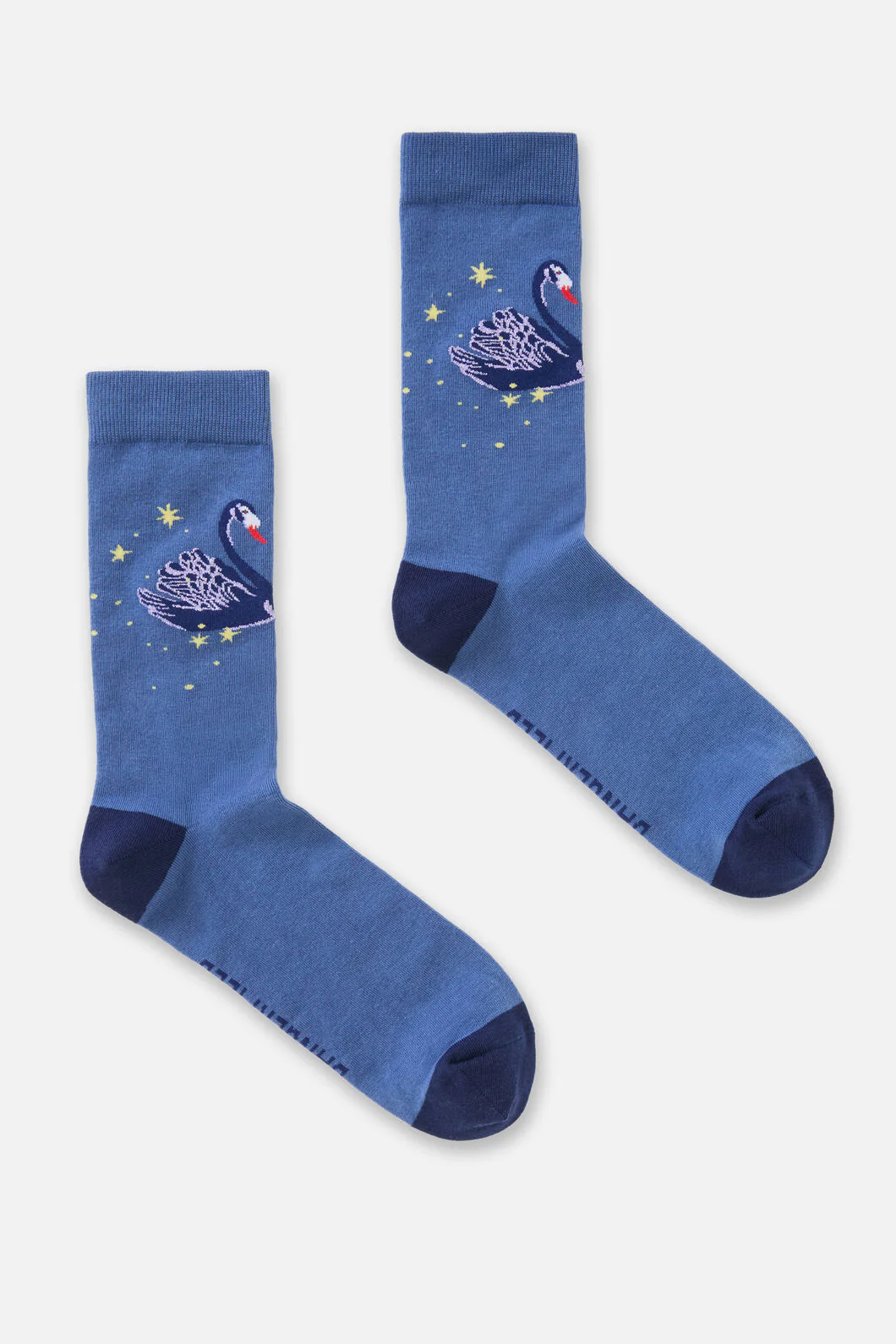 Feathers Goth Sock