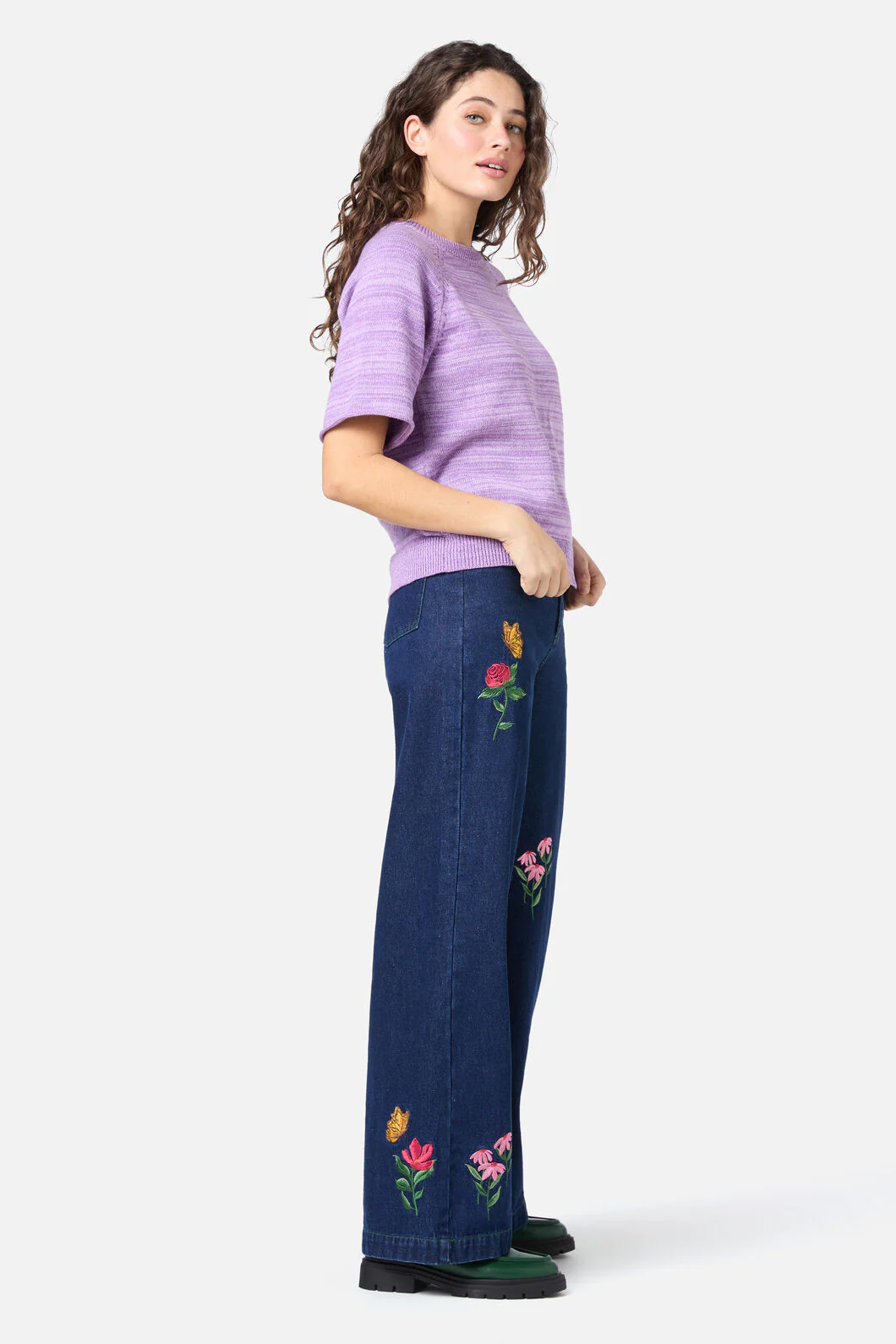 Fern Short Sleeve Knit Top - Image 6
