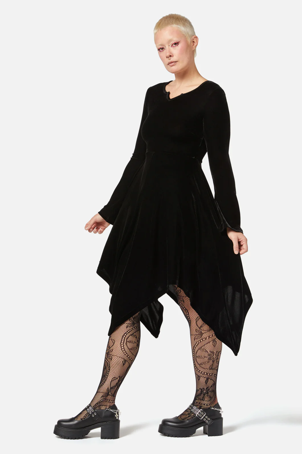 Fern Velvet Dress