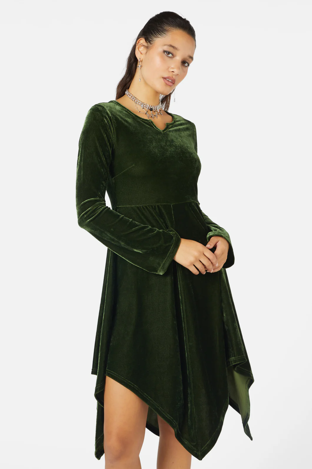 Fern Velvet Dress - Image 10