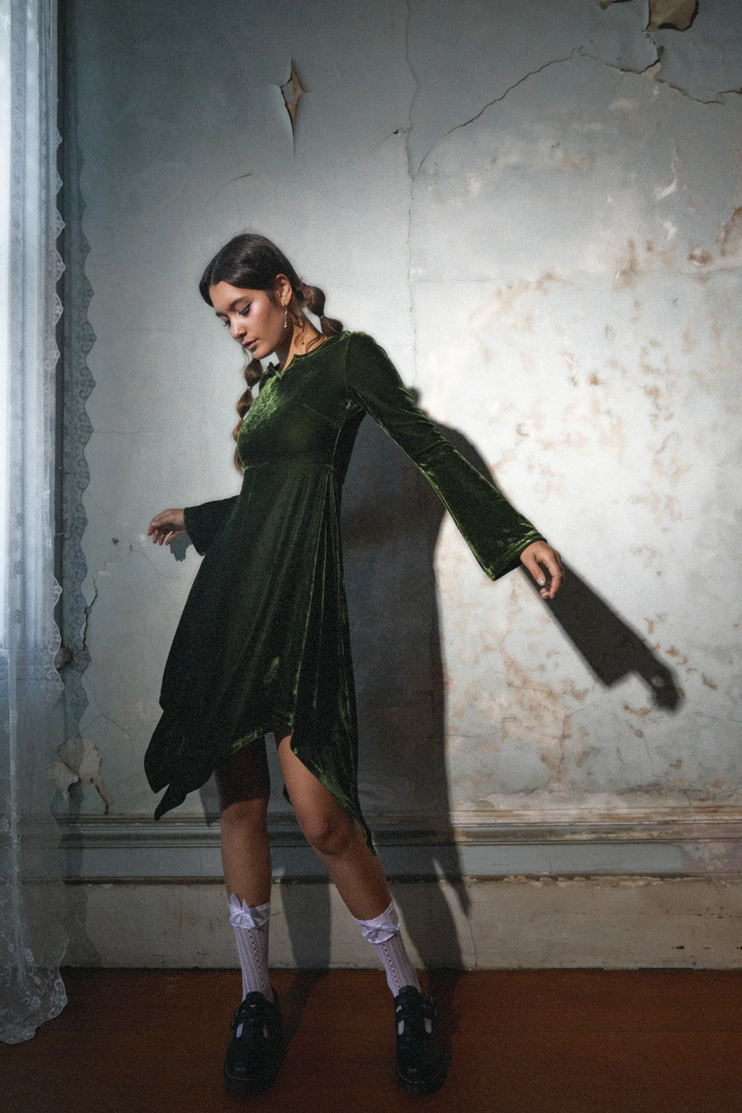 Fern Velvet Dress - Image 11