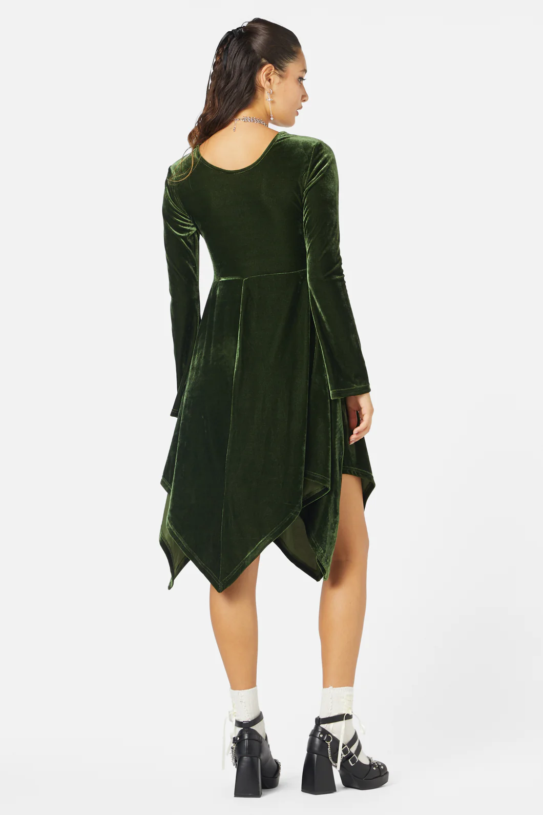 Fern Velvet Dress - Image 13
