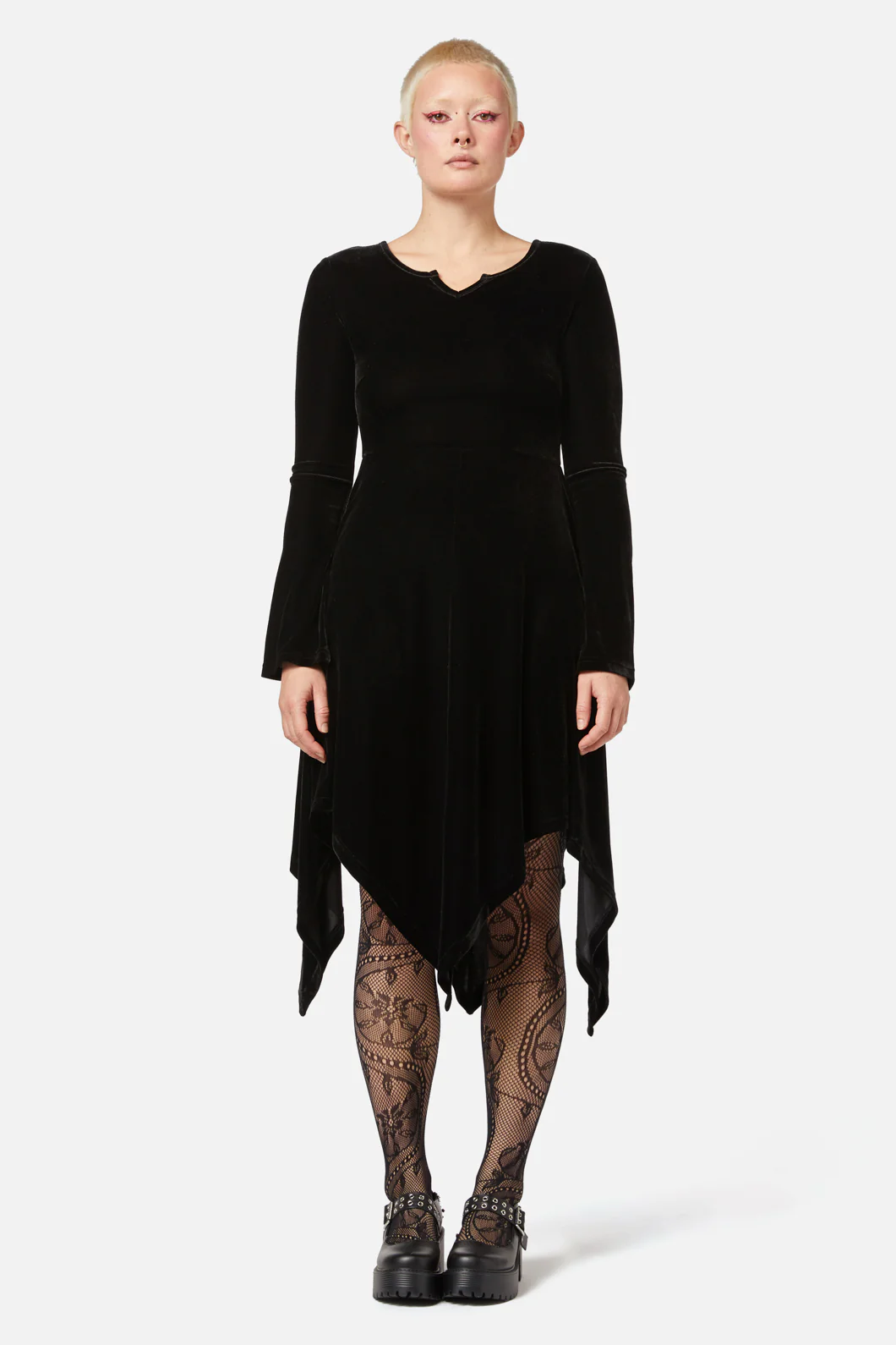 Fern Velvet Dress - Image 3