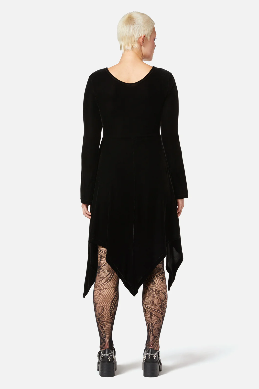 Fern Velvet Dress - Image 7