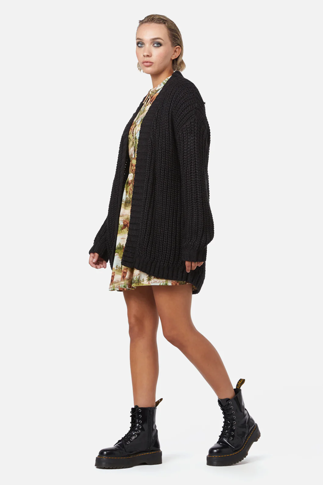 Field Work Chunky Knit Cardi - Image 8