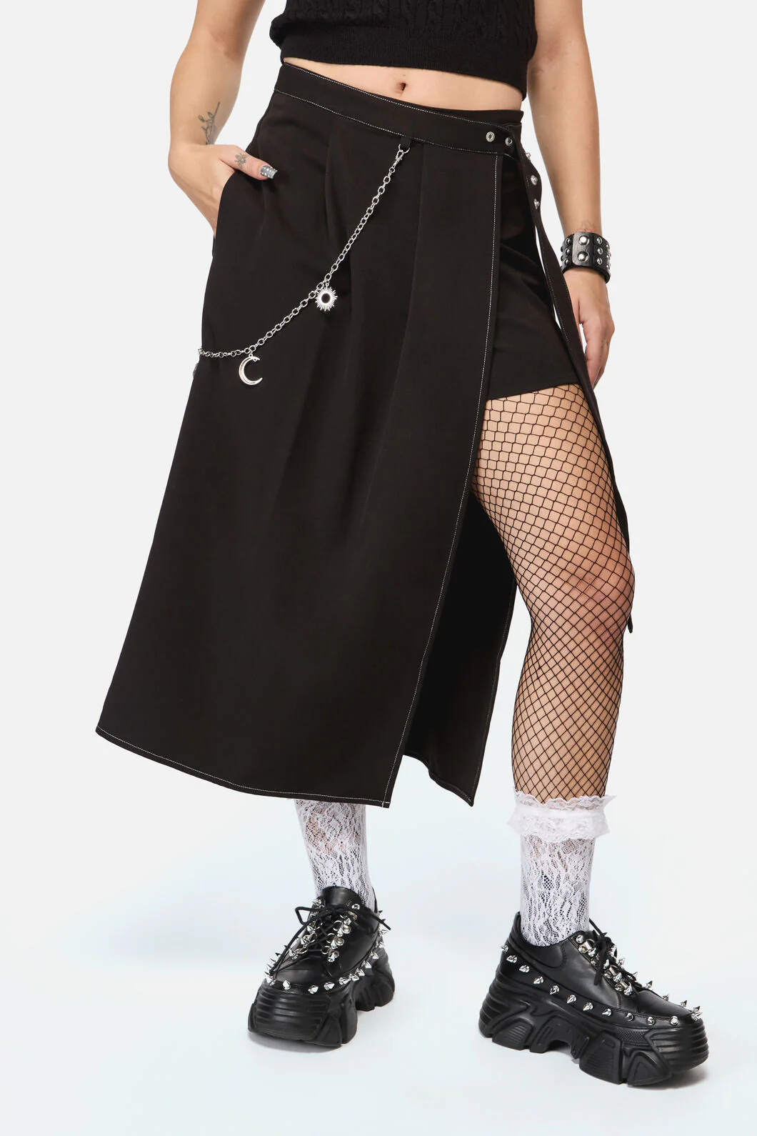 Fiona Midi 2 Piece Skort - Image 4