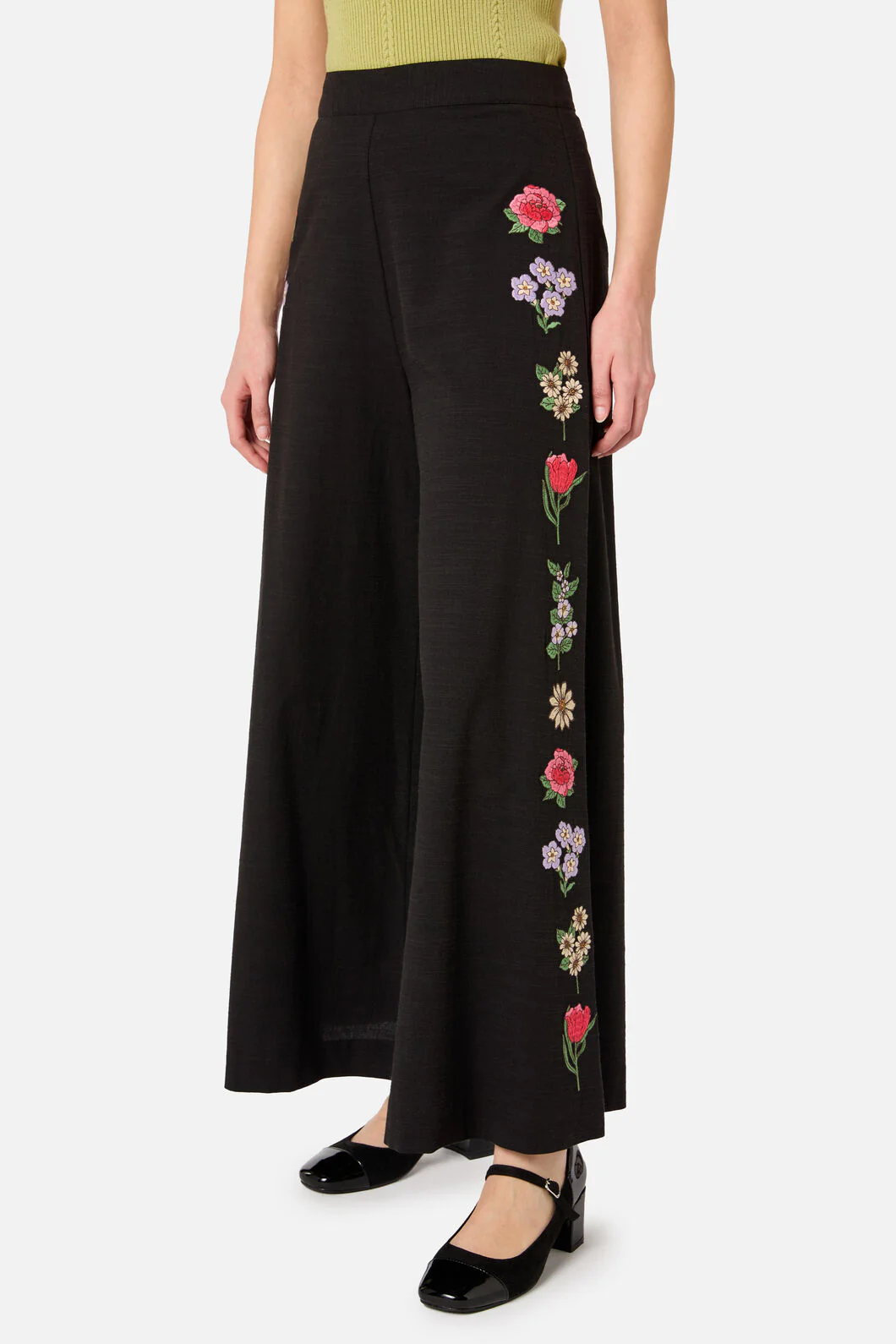 Fleur Embroidered Pant - Image 5