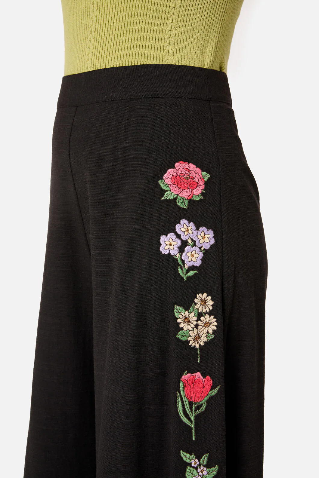 Fleur Embroidered Pant - Image 6