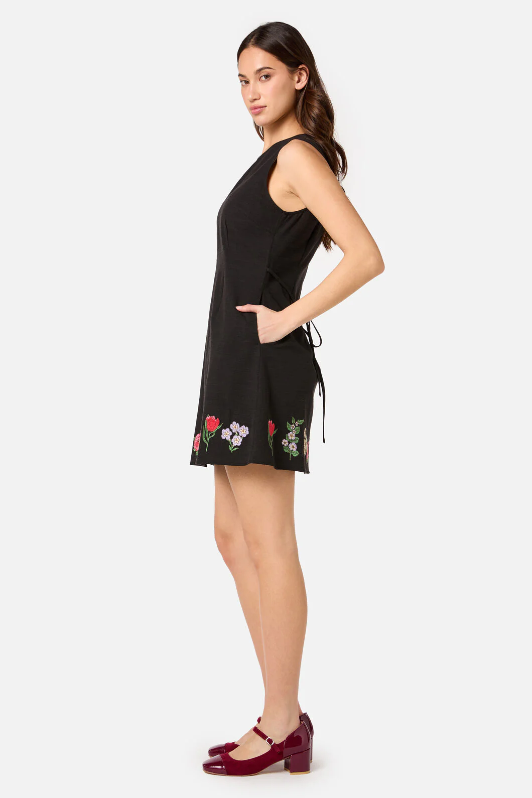 Fleur Embroidered Shift Dress - Image 6