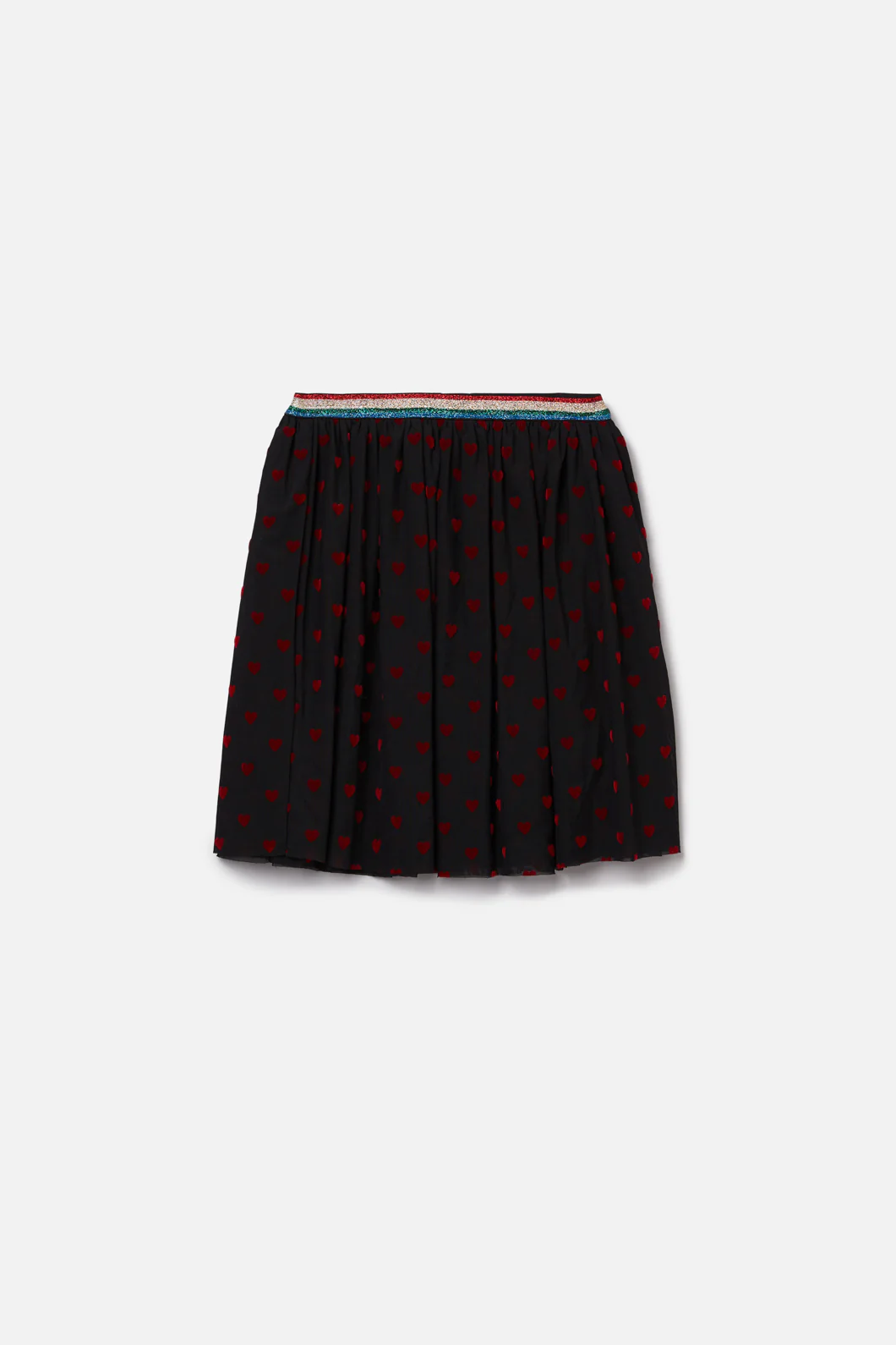 Flock Heart Skirt