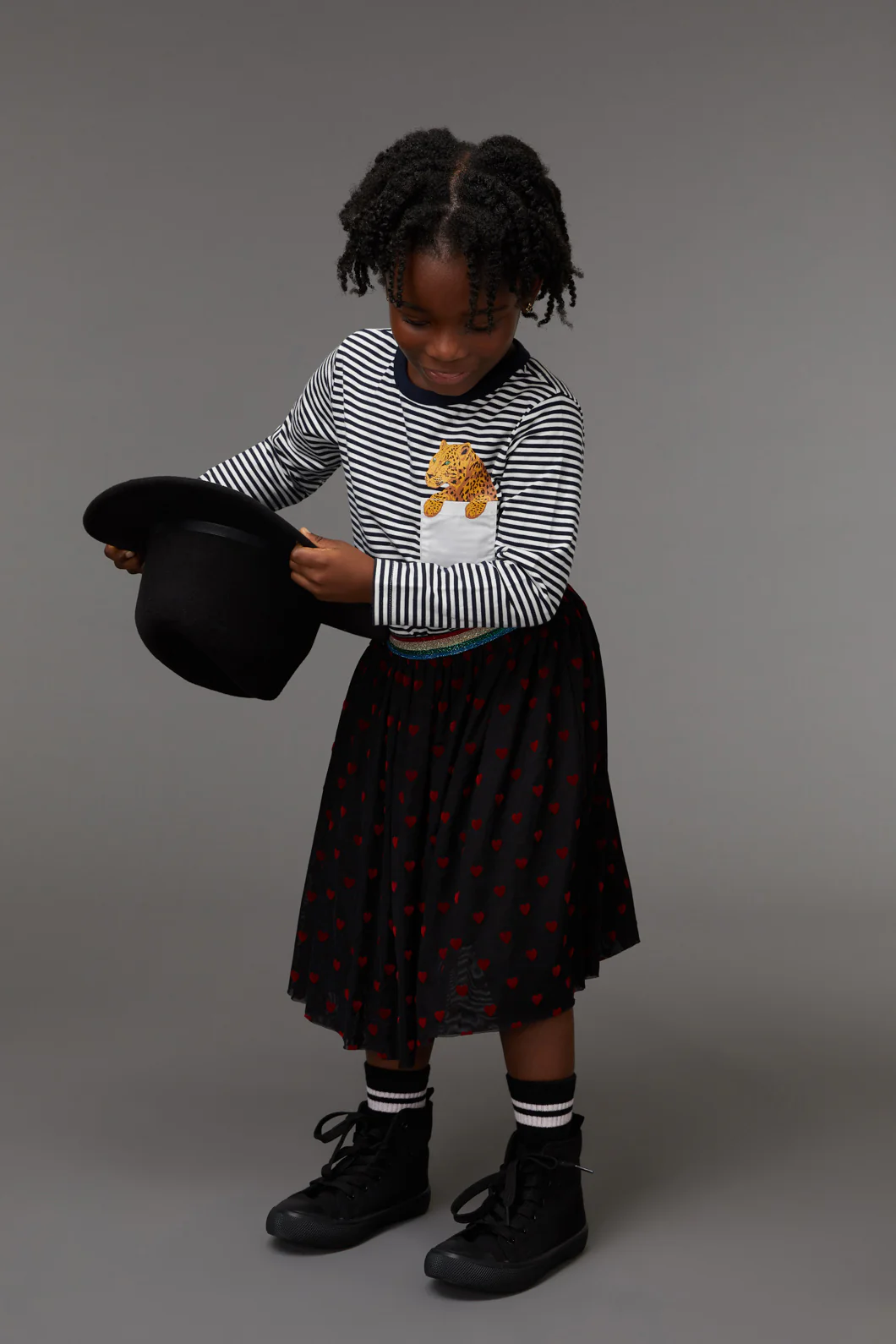 Flock Heart Skirt - Image 3