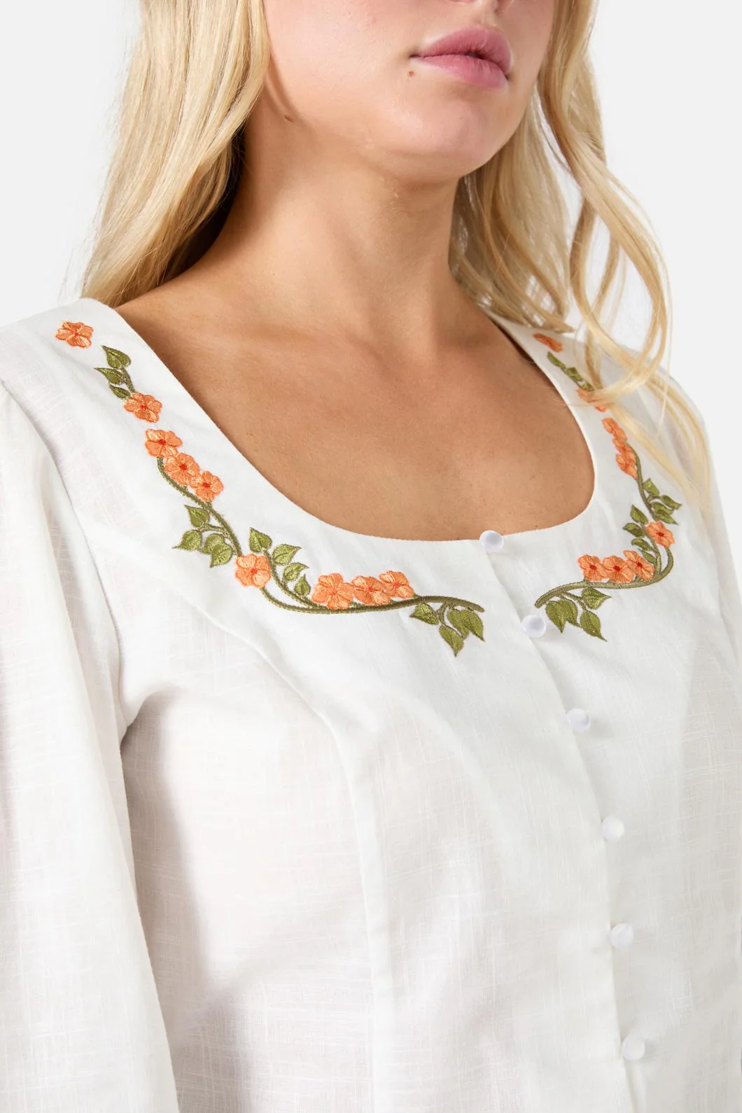 Flower Child Embroidered Top - Image 6