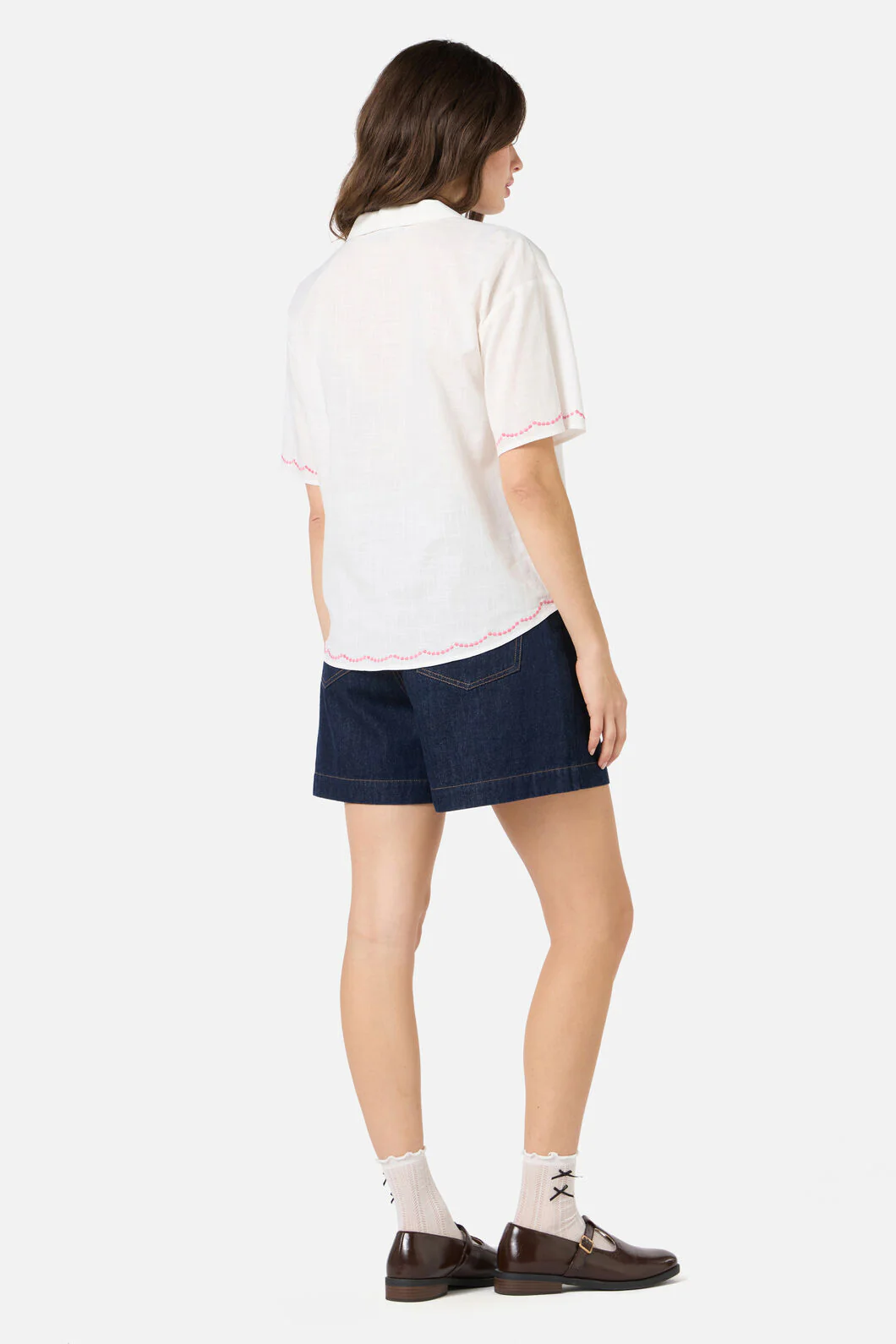Flower Patch Emb Shirt - Image 4