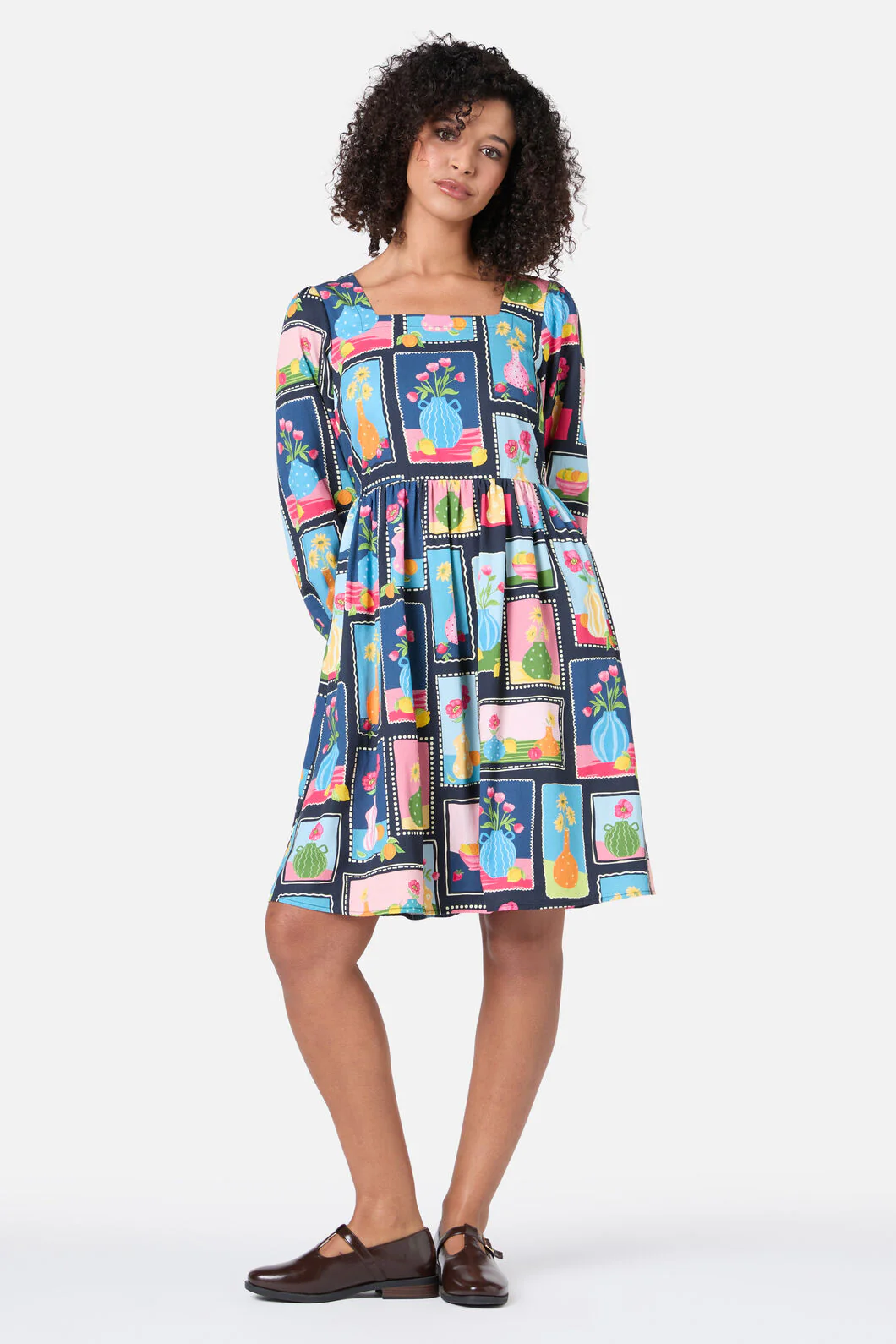 Flower Vases Mini Dress - Image 2