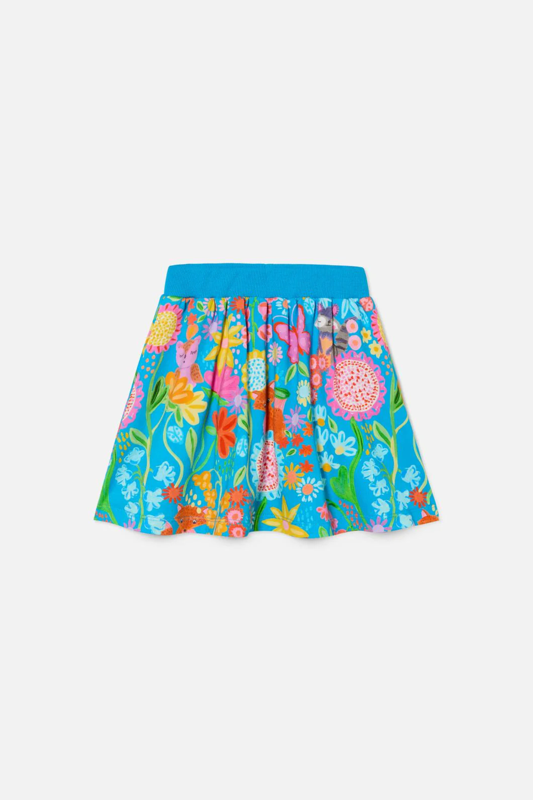 Folk Flower Kids Skirt - Image 3