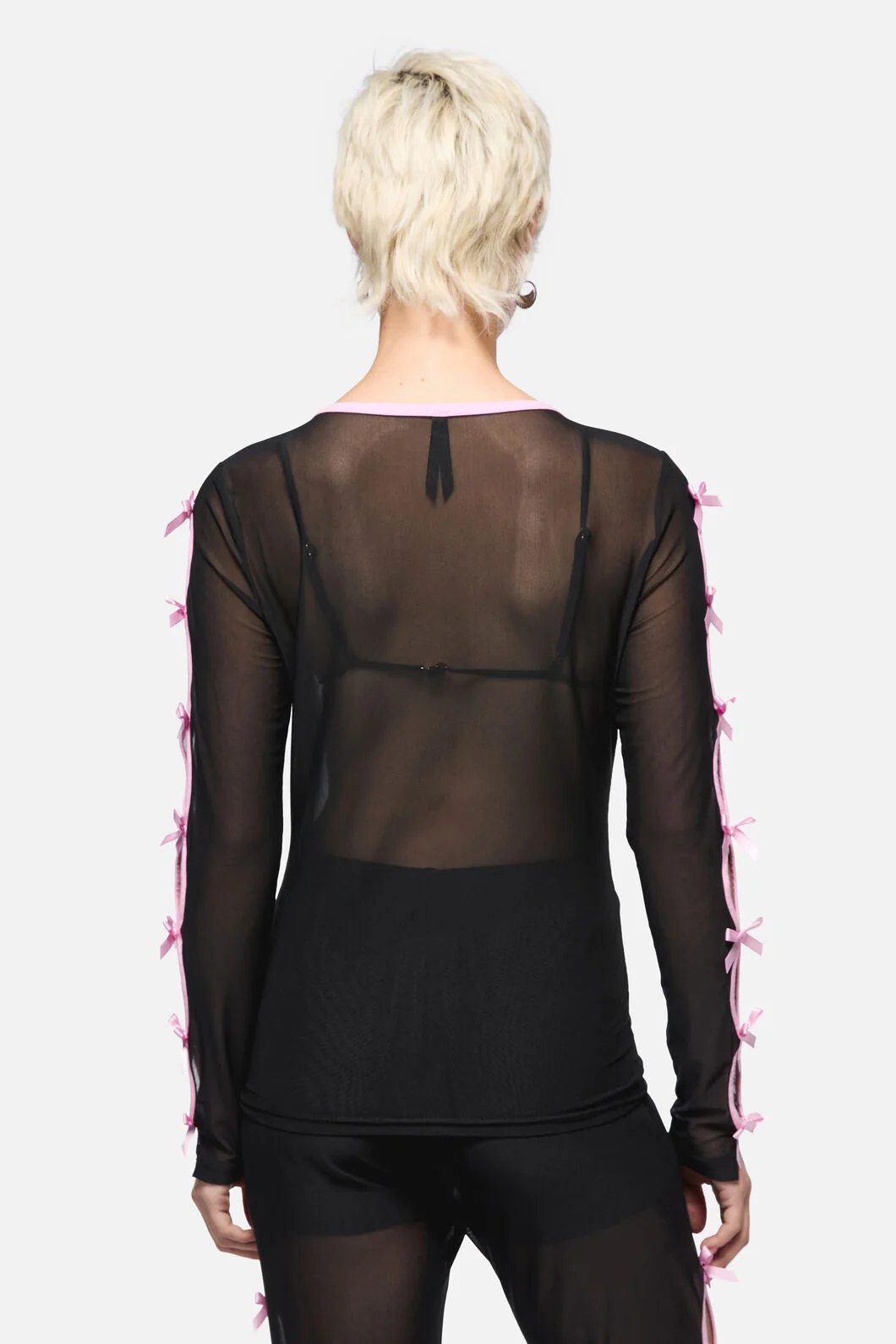 Forgotten City Mesh Cut Out Top - Image 6