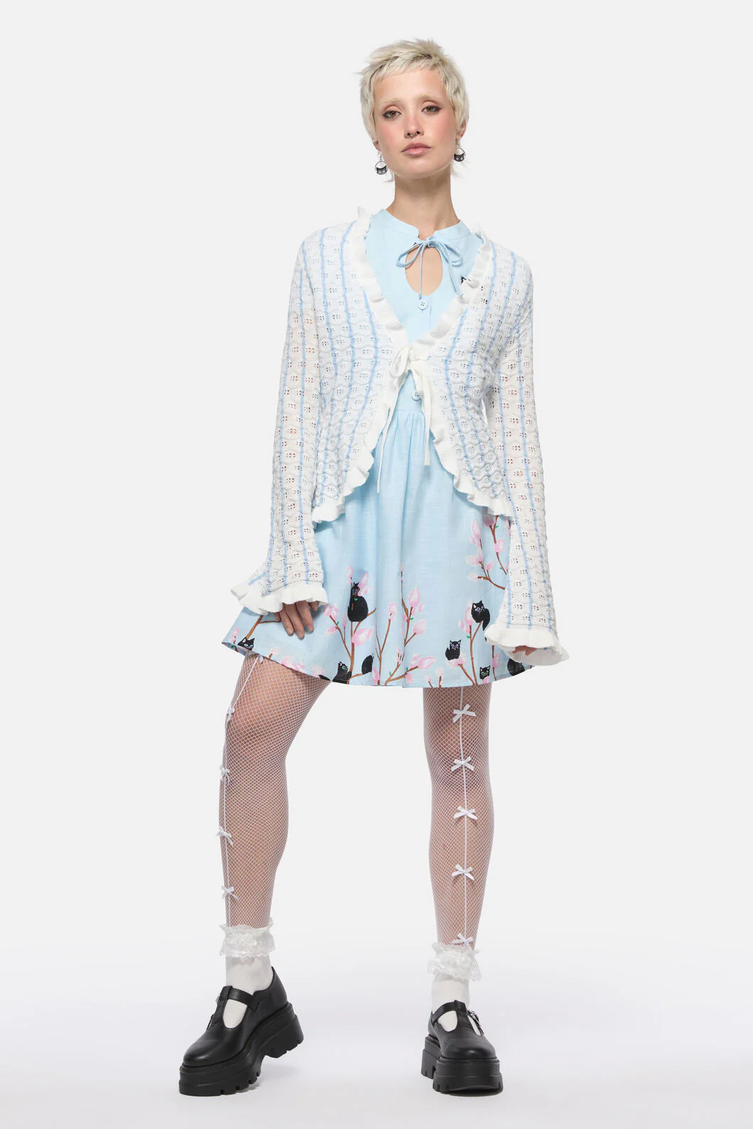 Forgotten City Tie Cardigan - Image 13
