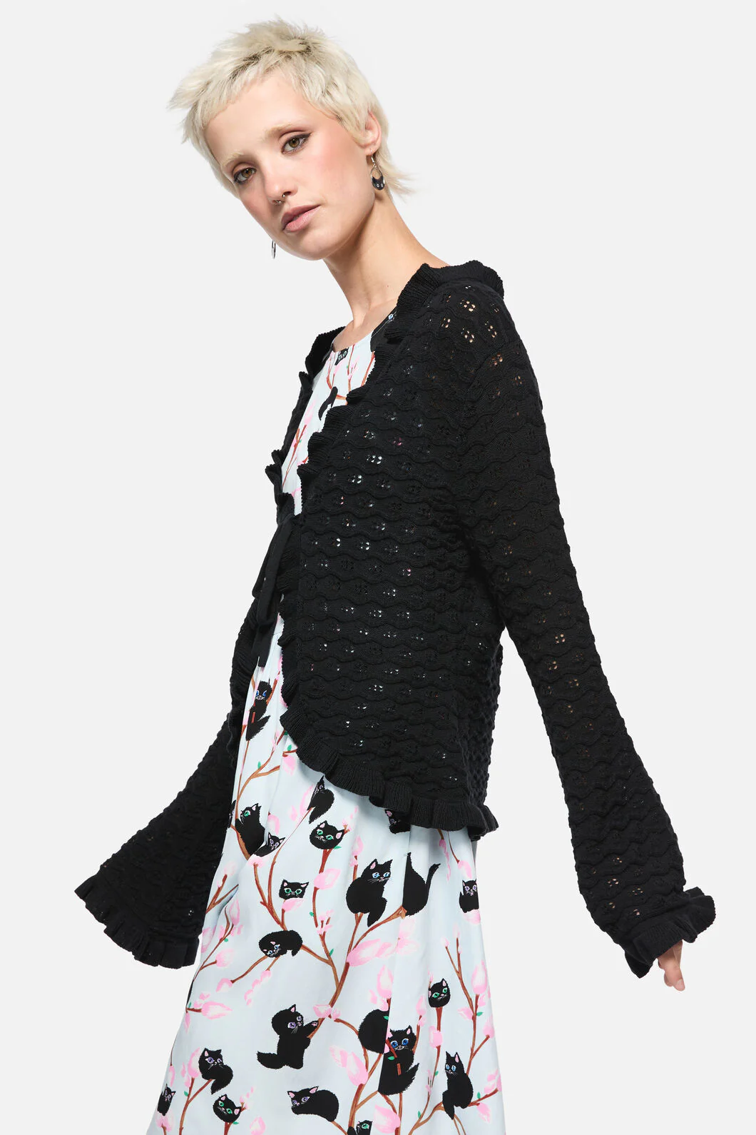 Forgotten City Tie Cardigan - Image 3