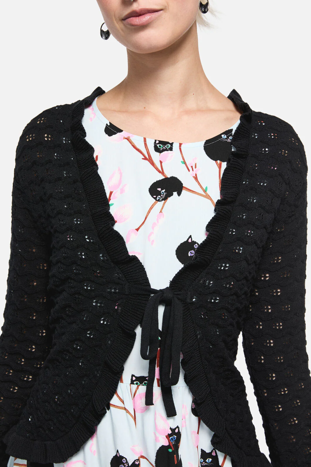 Forgotten City Tie Cardigan - Image 6