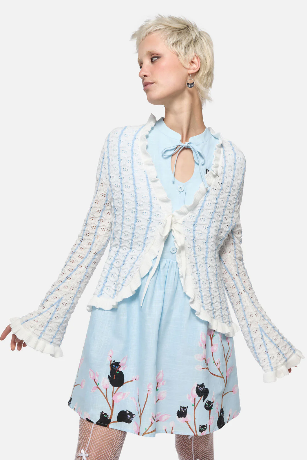 Forgotten City Tie Cardigan - Image 8