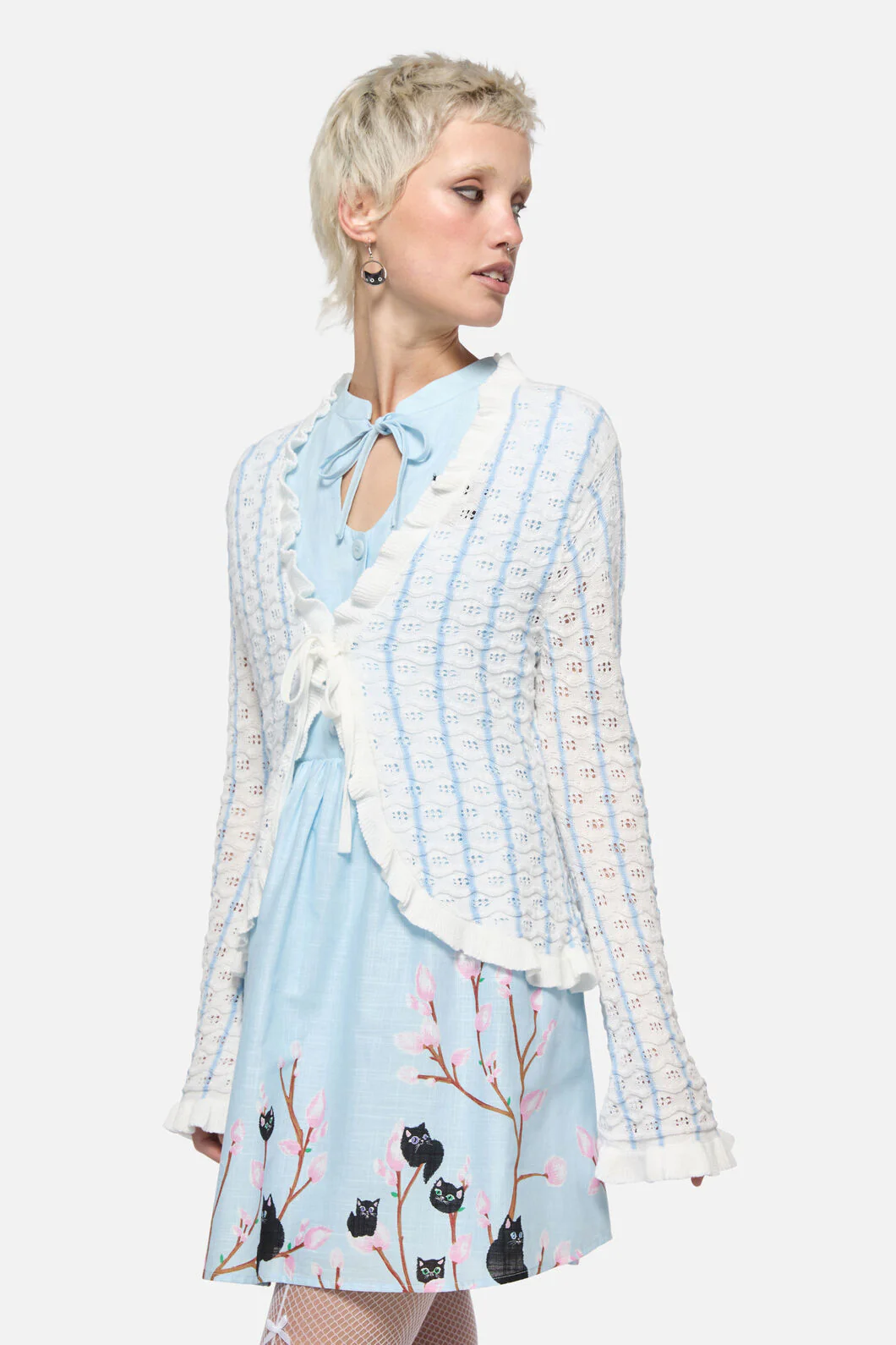 Forgotten City Tie Cardigan - Image 9