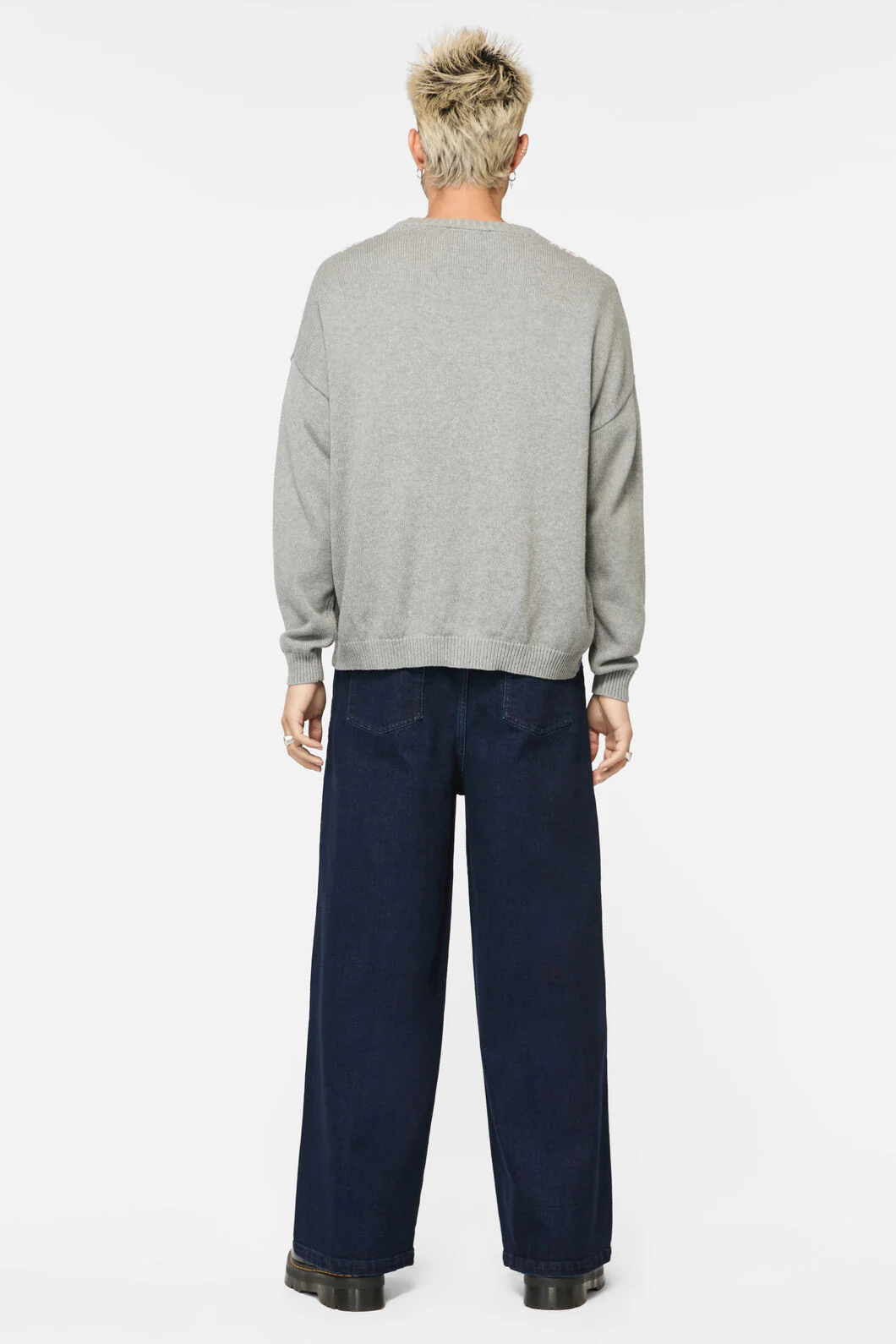 Forgotten City Cable Knit Unisex Cardi - Image 4