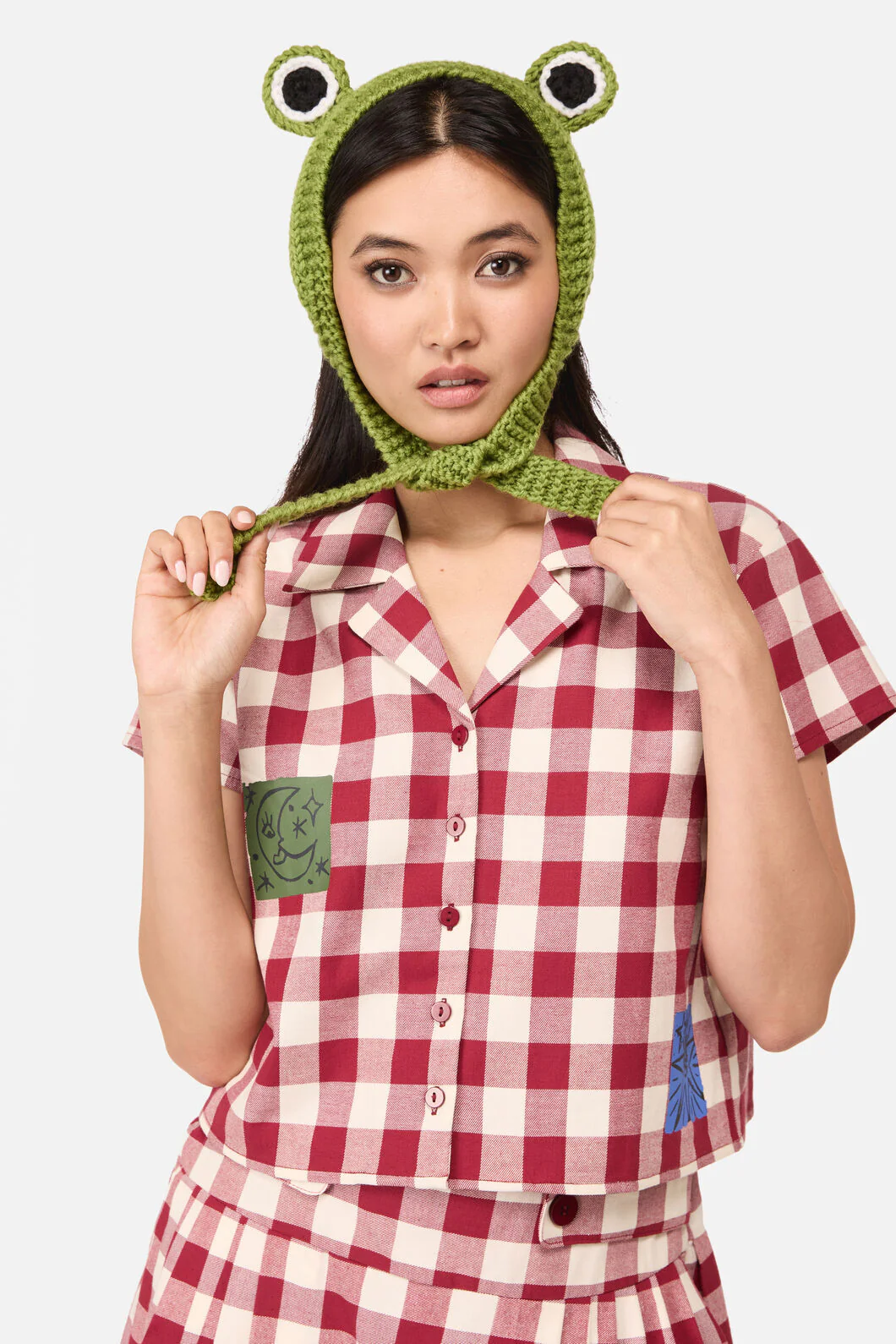 Frog Knit Headband