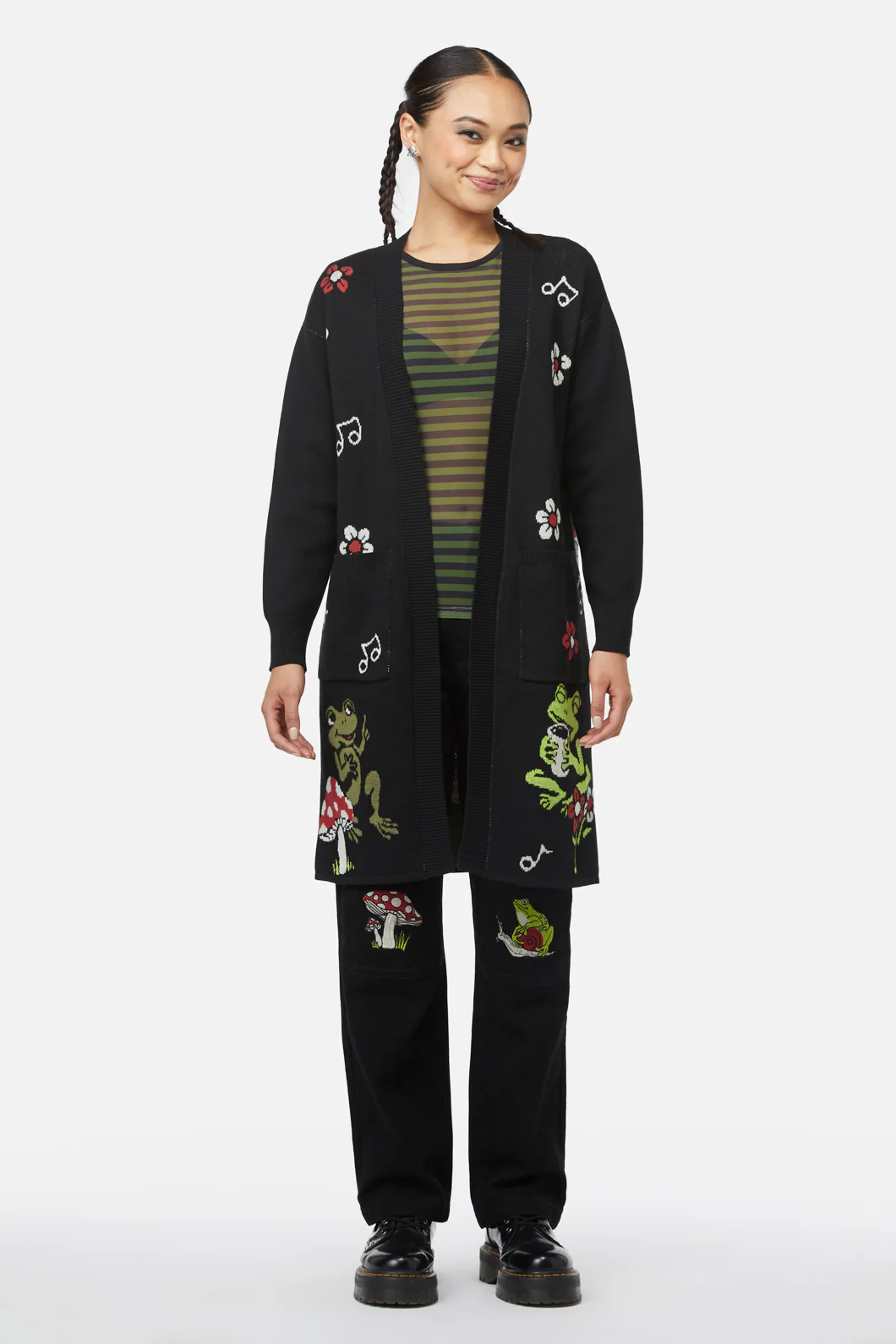 Froggy Picnic Cardigan - Image 2