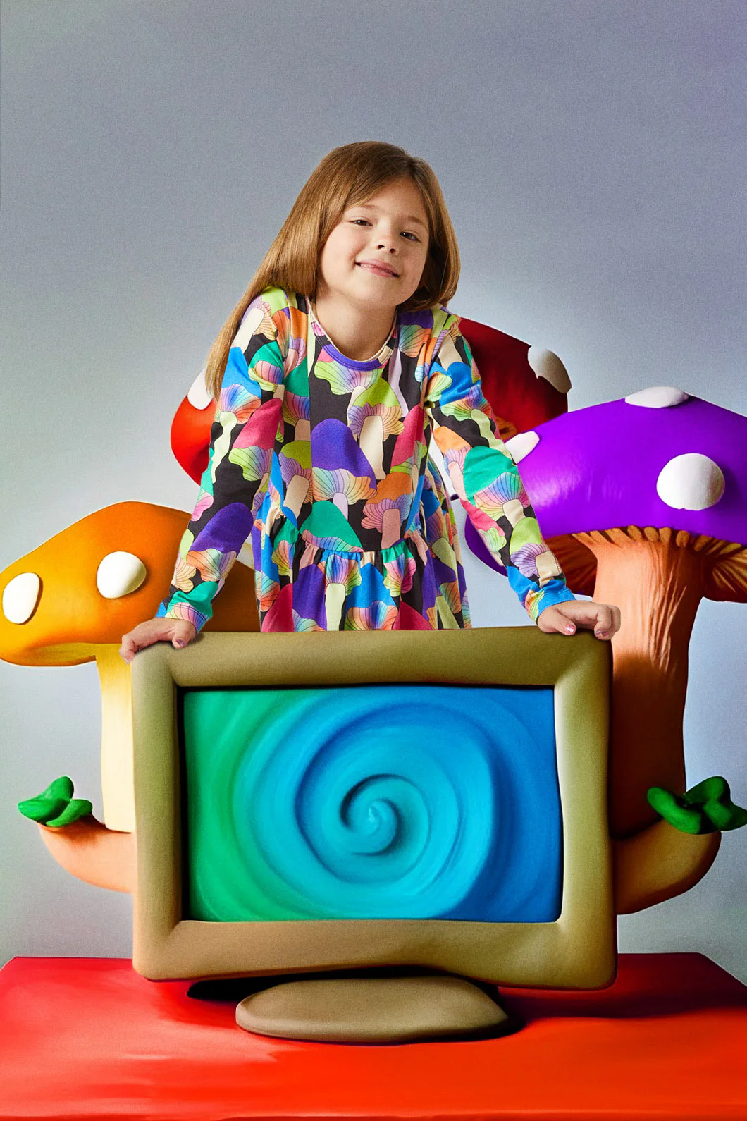 Fun Guy Kids Jersey Dress - Image 2
