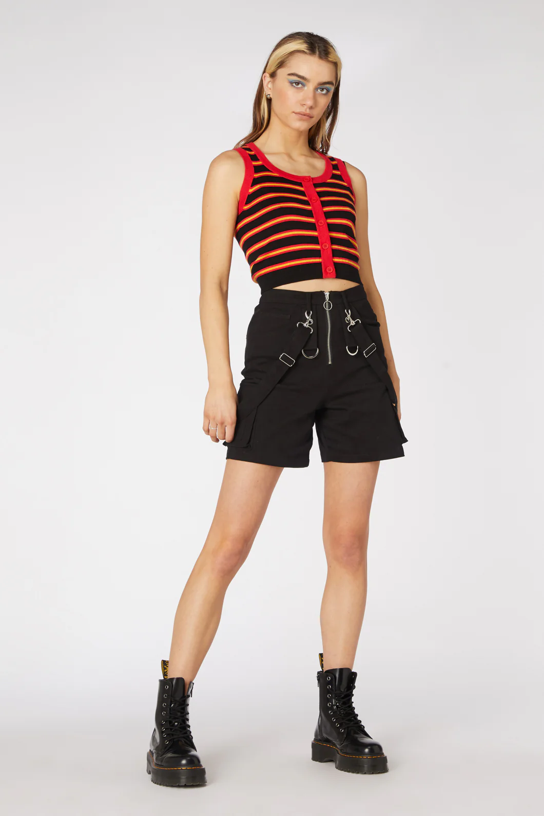 Fury Stripe Sleeveless Knit - Image 2