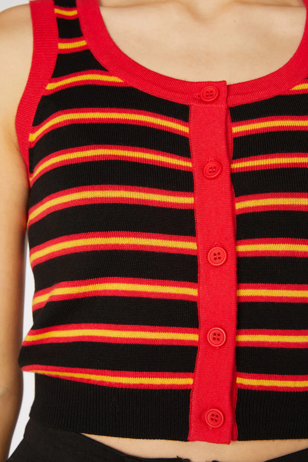 Fury Stripe Sleeveless Knit - Image 5