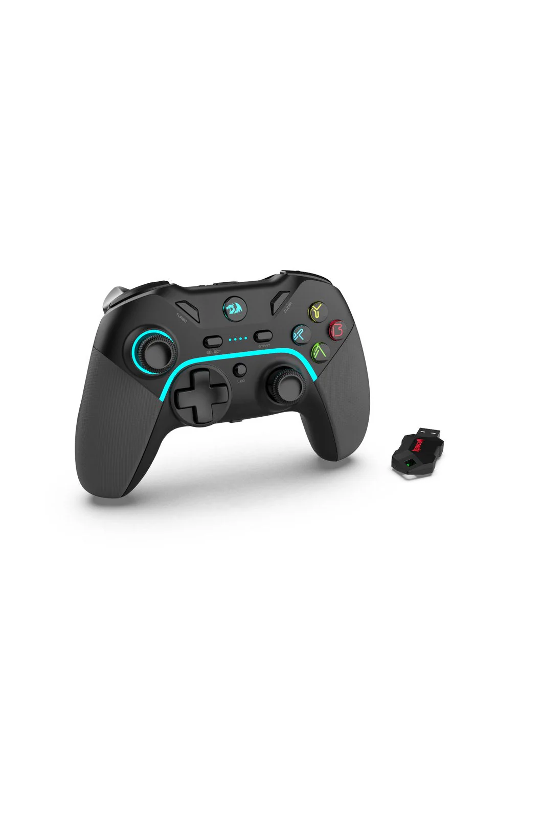 Redragon G808-PRO Harrow Black Wireless Precision RGB Gaming Gamepad - Image 7