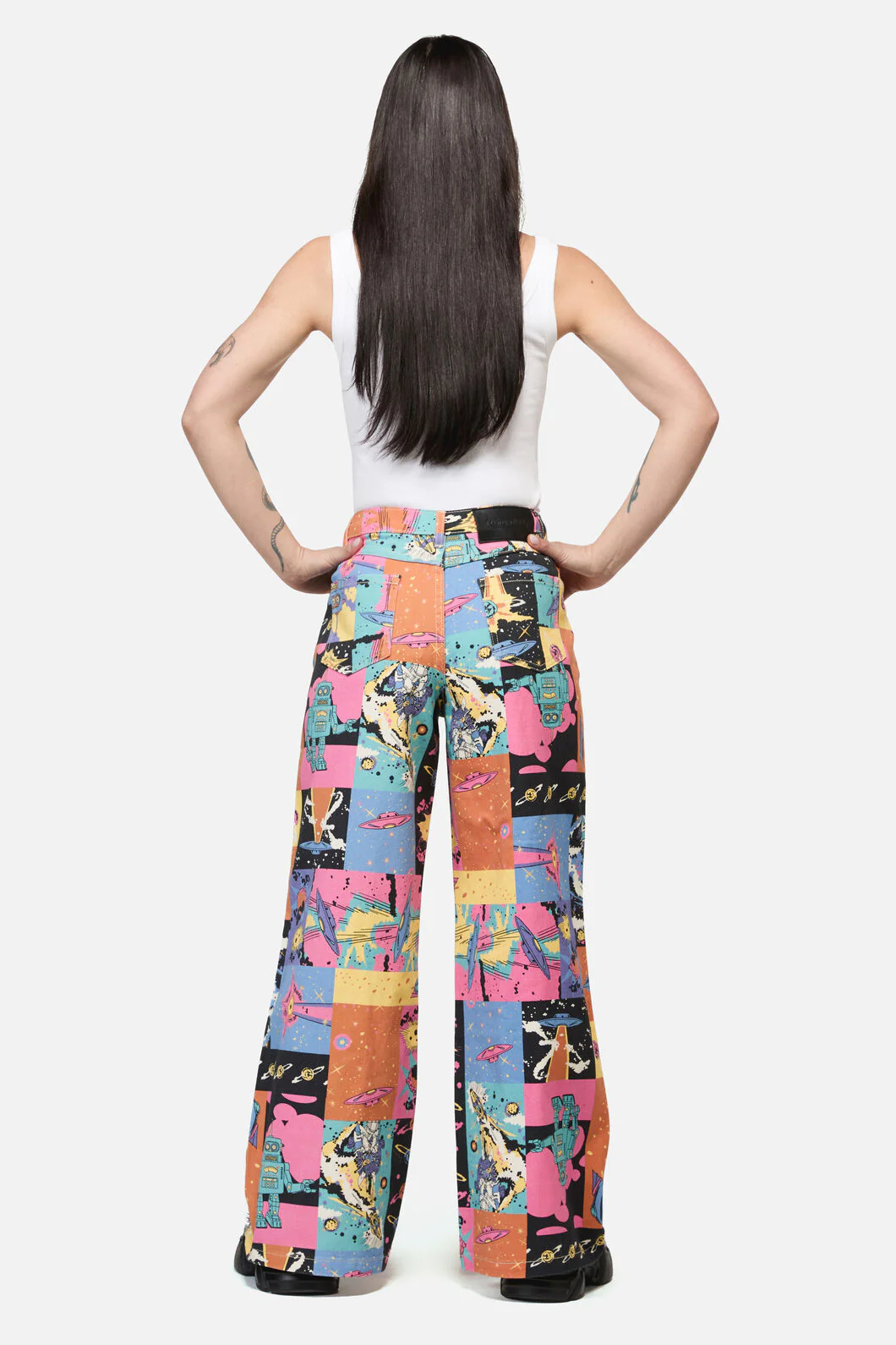 Galactic Print Jean - Image 4