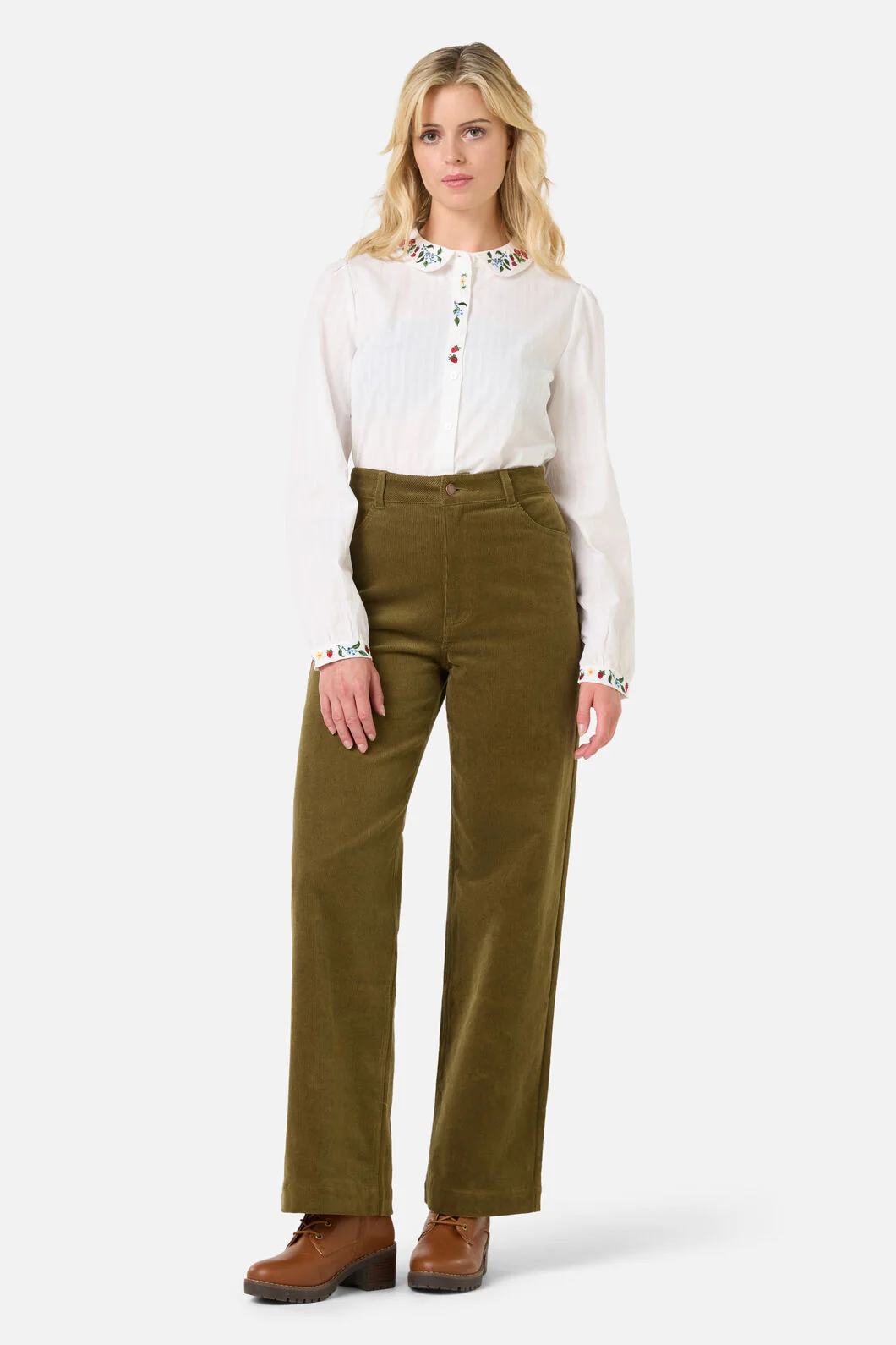 Garden Embroidered Blouse - Image 3