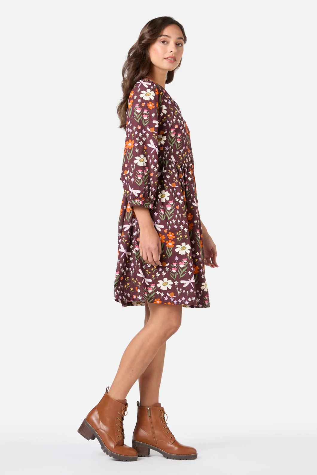 Garden Life Button Front Dress - Image 2